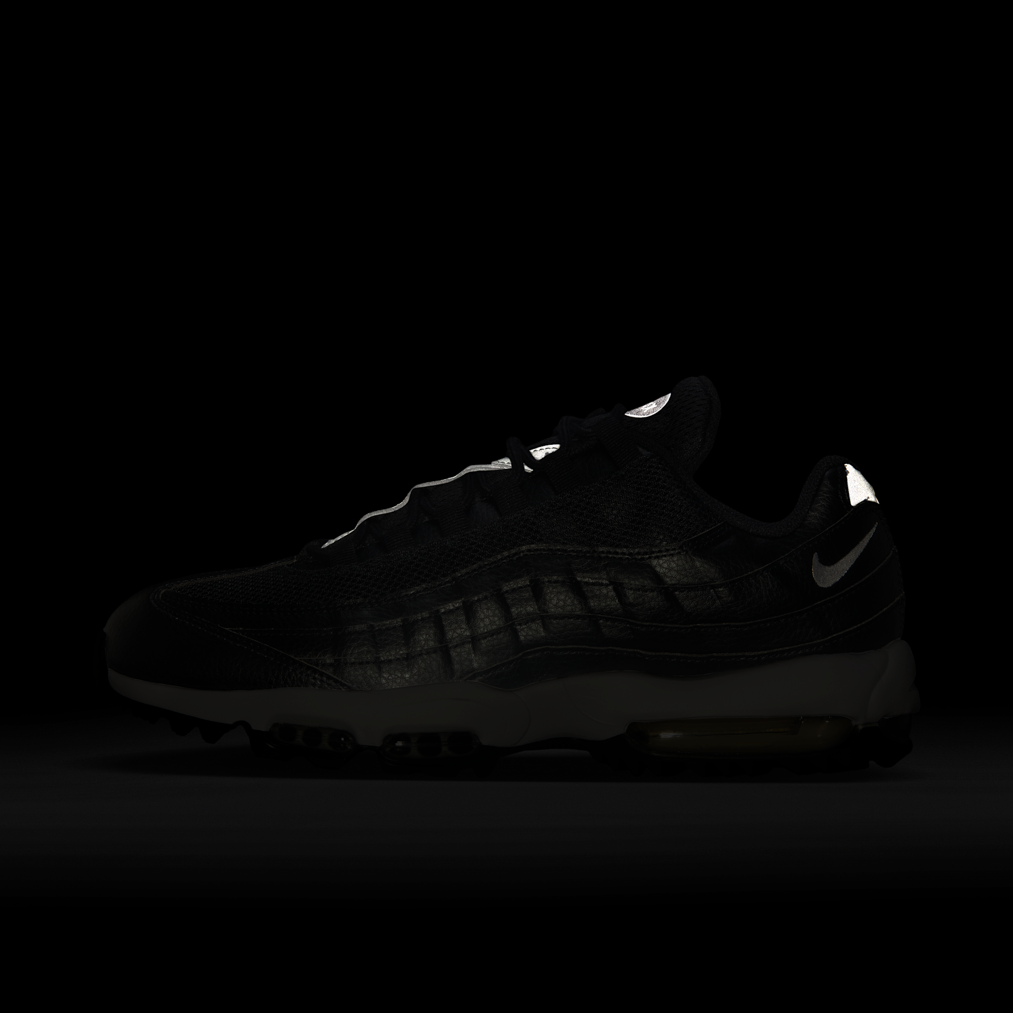 Nike Air Max '95 G - Μαύρο/Μαύρο/Anthracite/Λευκό - 9