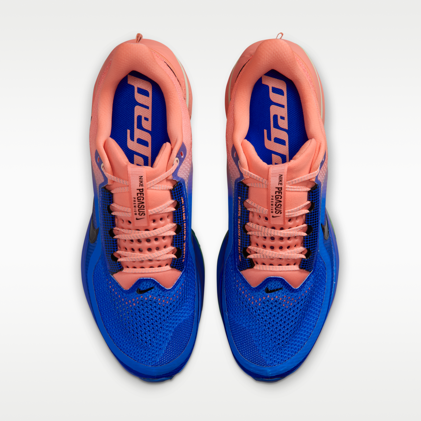 Nike Pegasus Premium - Racer Blue/Atomic Pink/Volt Tint/Μαύρο - 4