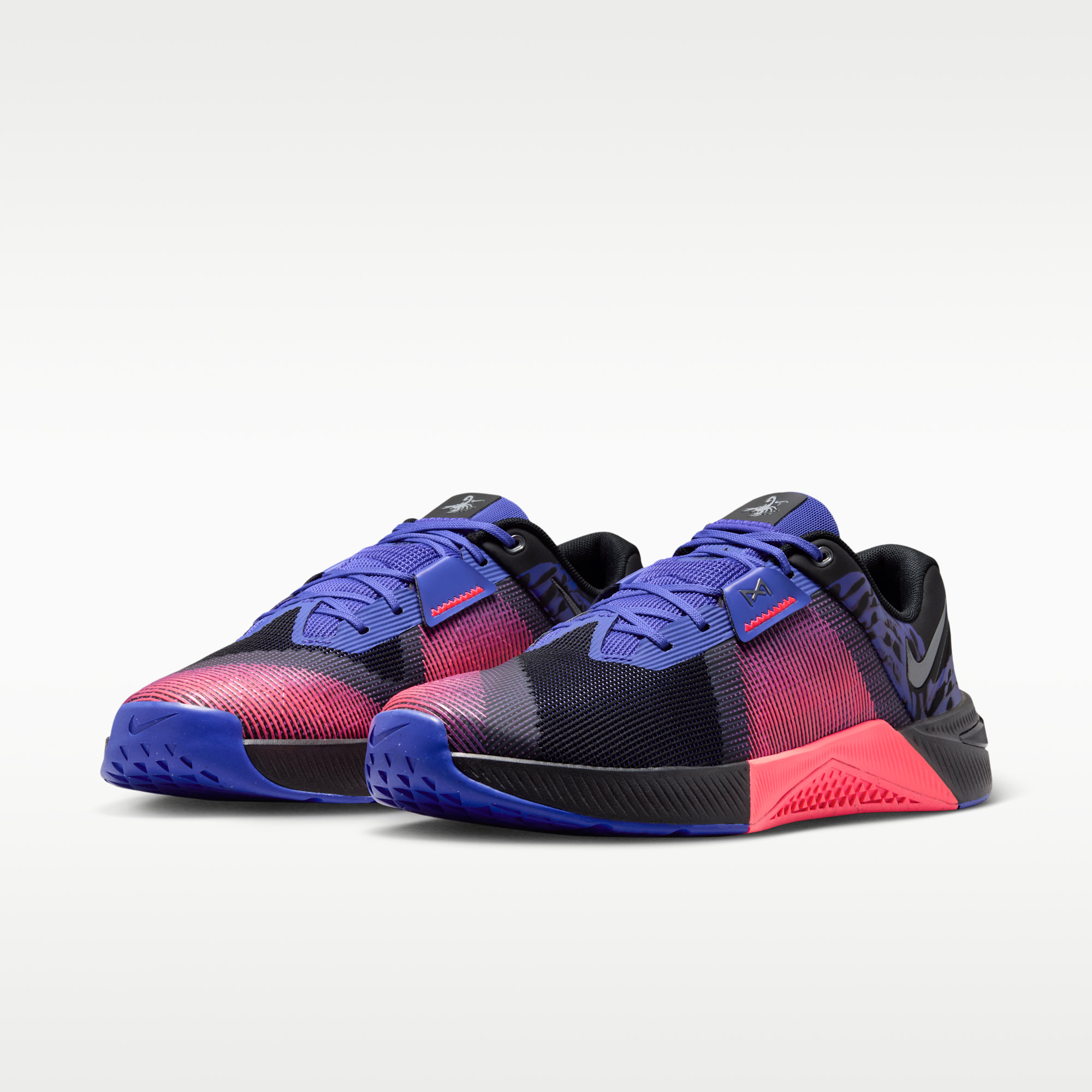 Nike Metcon 10 - Μαύρο/Hyper Punch/Metallic Platinum - 5