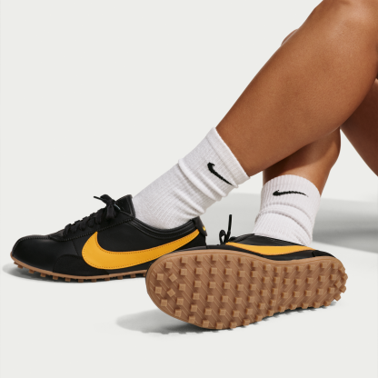 Nike Moon Shoe OG Leather - Μαύρο/Gum Light Brown/Pale Ivory/Yellow Ochre - 10