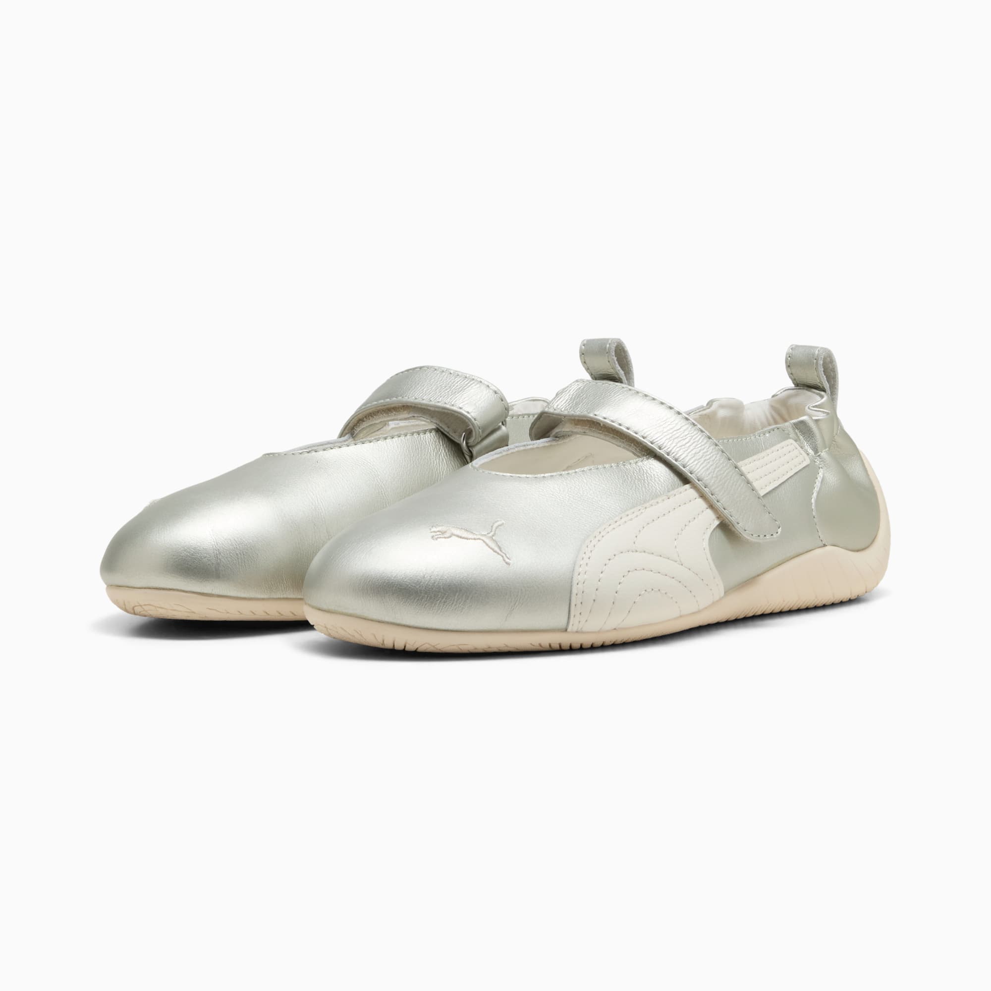 Speedcat Ballet Fleur Metallic Sneakers Damen - Metallic Gold-Warm White