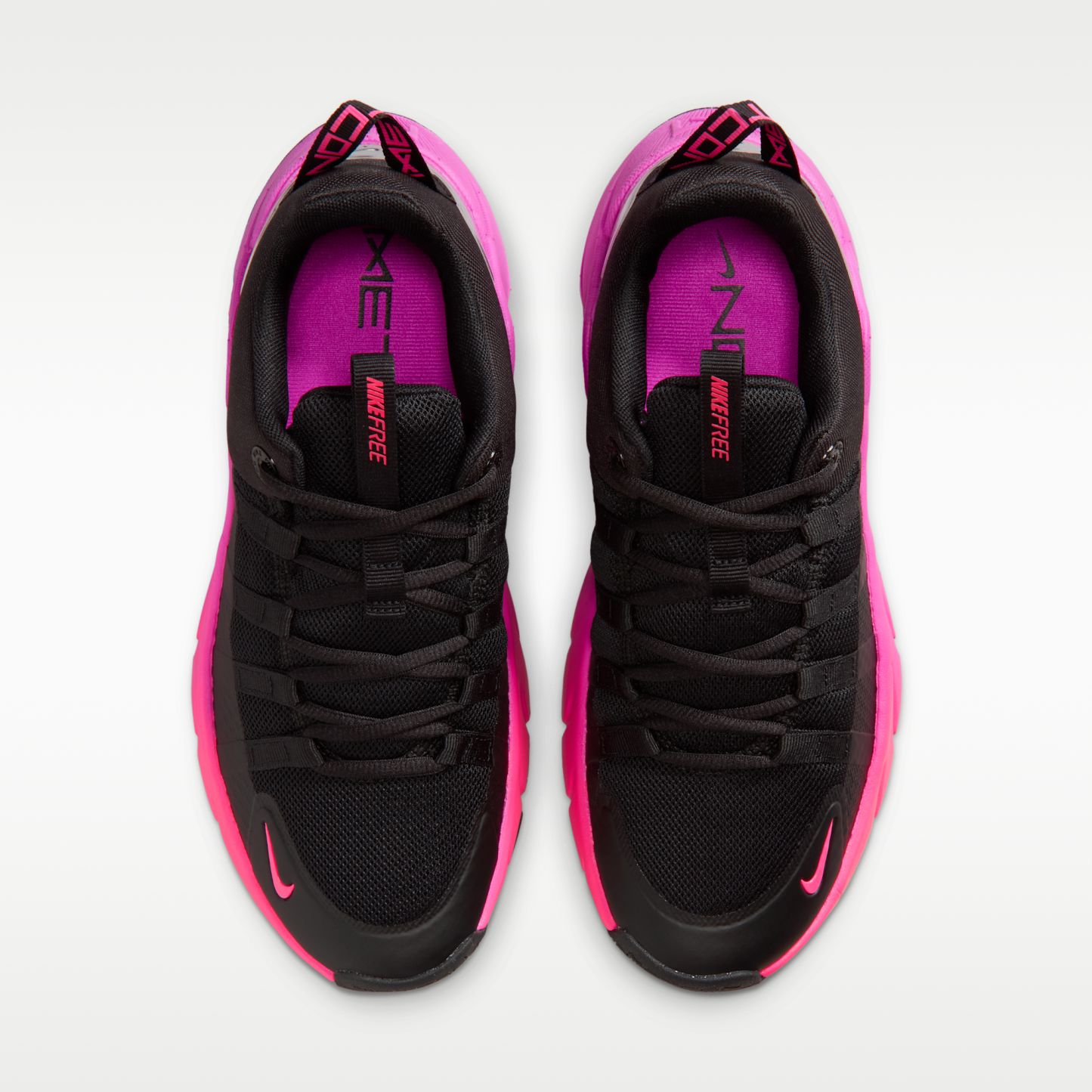 Nike Free Metcon 7 - Μαύρο/Hyper Pink/Metallic Cool Grey/Fuchsia Blast - 4