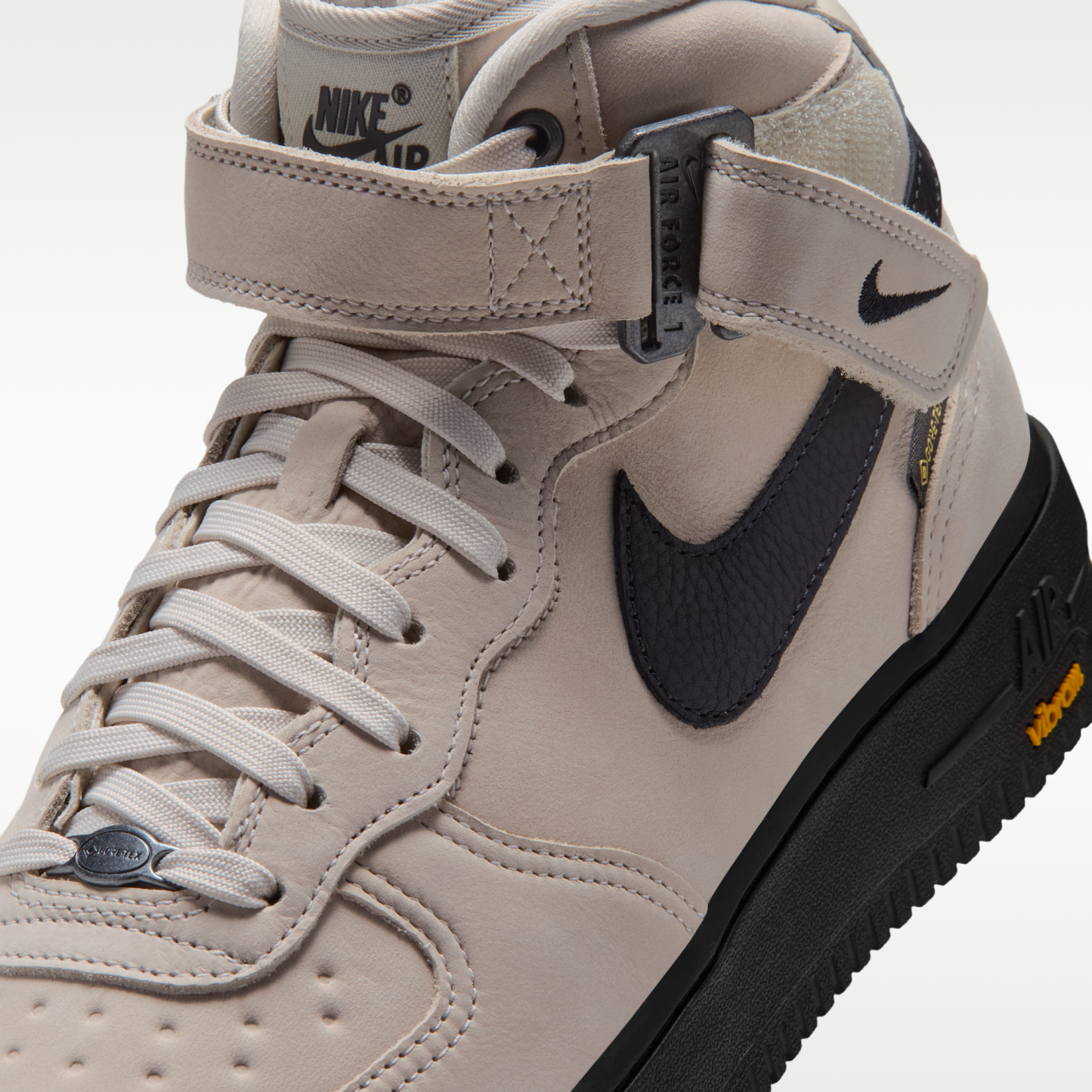 Nike Air Force 1 Mid '07 GORE-TEX Vibram - Summit White/Blue Tint/Μαύρο - 7