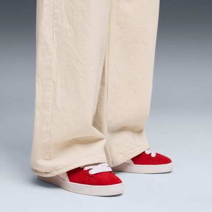 Suede Classic Sneakers Unisex - For All Time Red-PUMA White