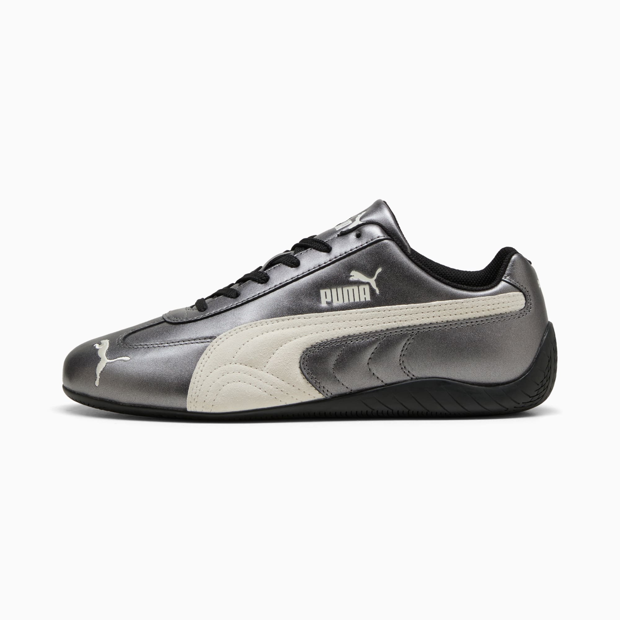 Speedcat Metallic Sneakers Unisex - PUMA Black-Warm White