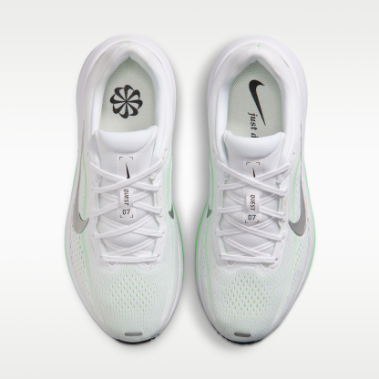 Nike Quest 7 - Λευκό/Illusion Green/Cucumber Calm/Metallic Silver - 4