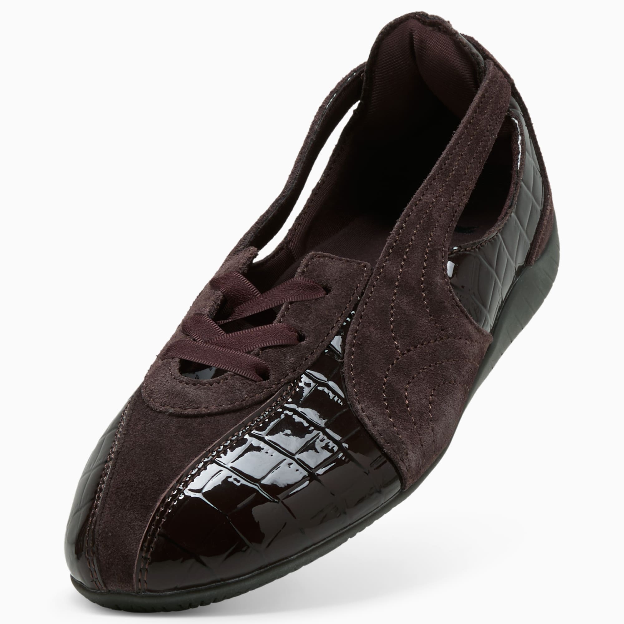 Speedcat Ballet Nova Croc-Texture Sneakers Damen - Chocolate Fondue-Gum
