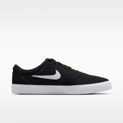 Nike Charge Suede - Μαύρο/Μαύρο/Λευκό - 3