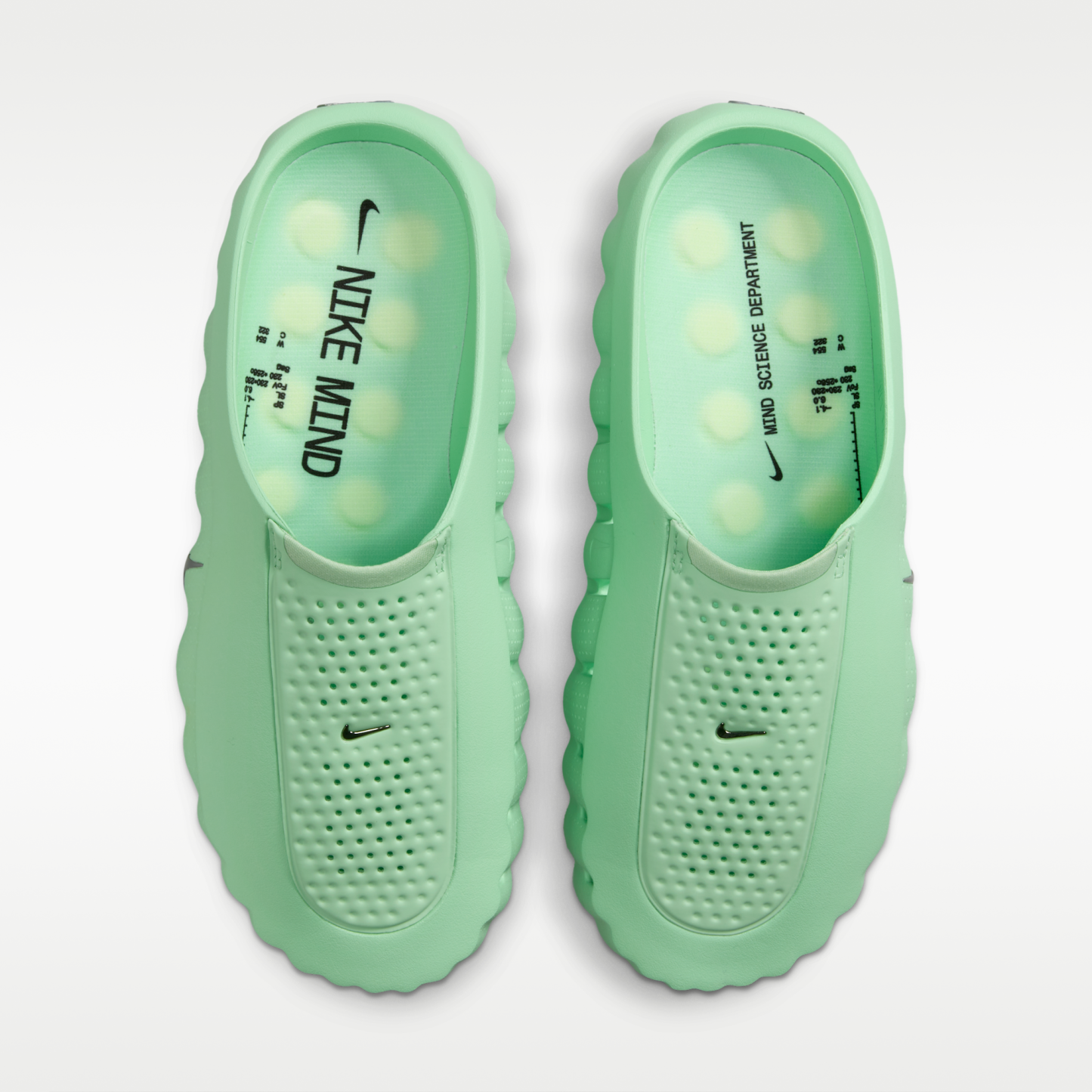 Nike Mind 001 - Cucumber Calm/Μαύρο/Barely Volt - 5