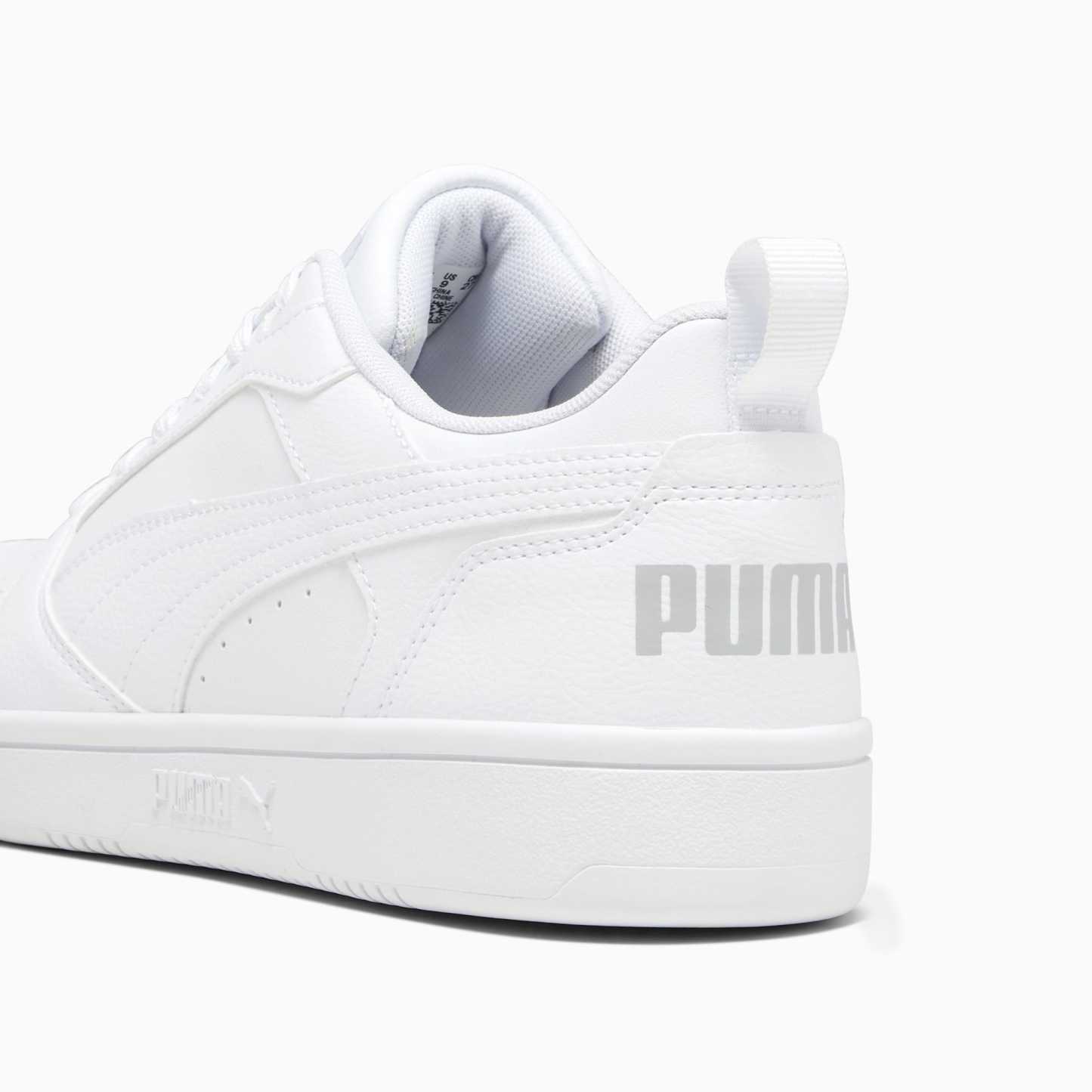 Rebound V6 Low Sneakers - PUMA White-Cool Light Gray