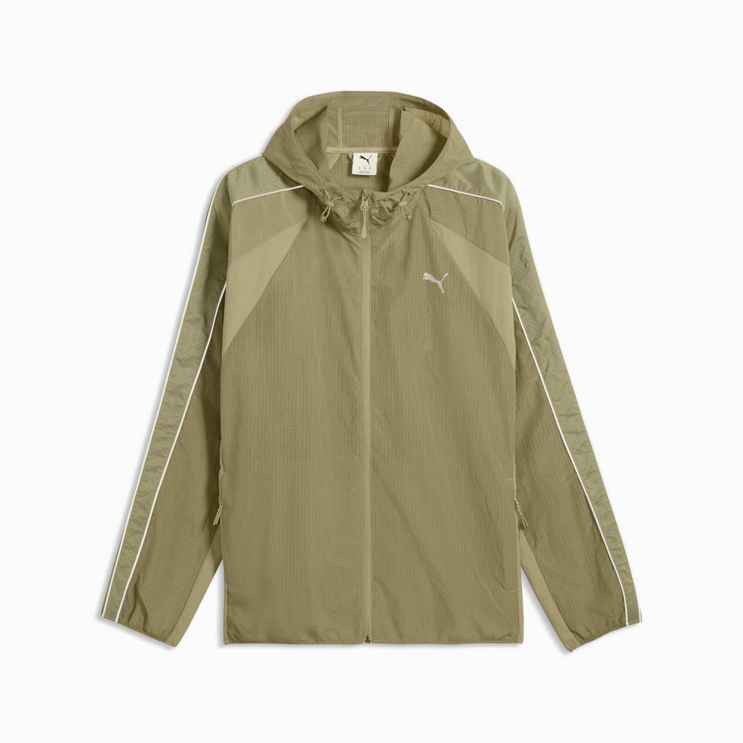 Run Culture Collective T7 Relaxed Trainingsjacke Herren - Chai Latte