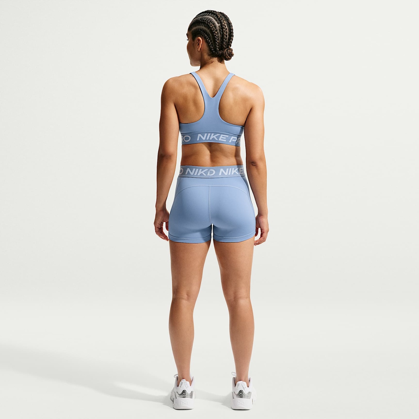 Nike Pro - Nike Pro Grafik Bike-Shorts mit mittelhohem Bund (Damen, ca. 7,5 cm)