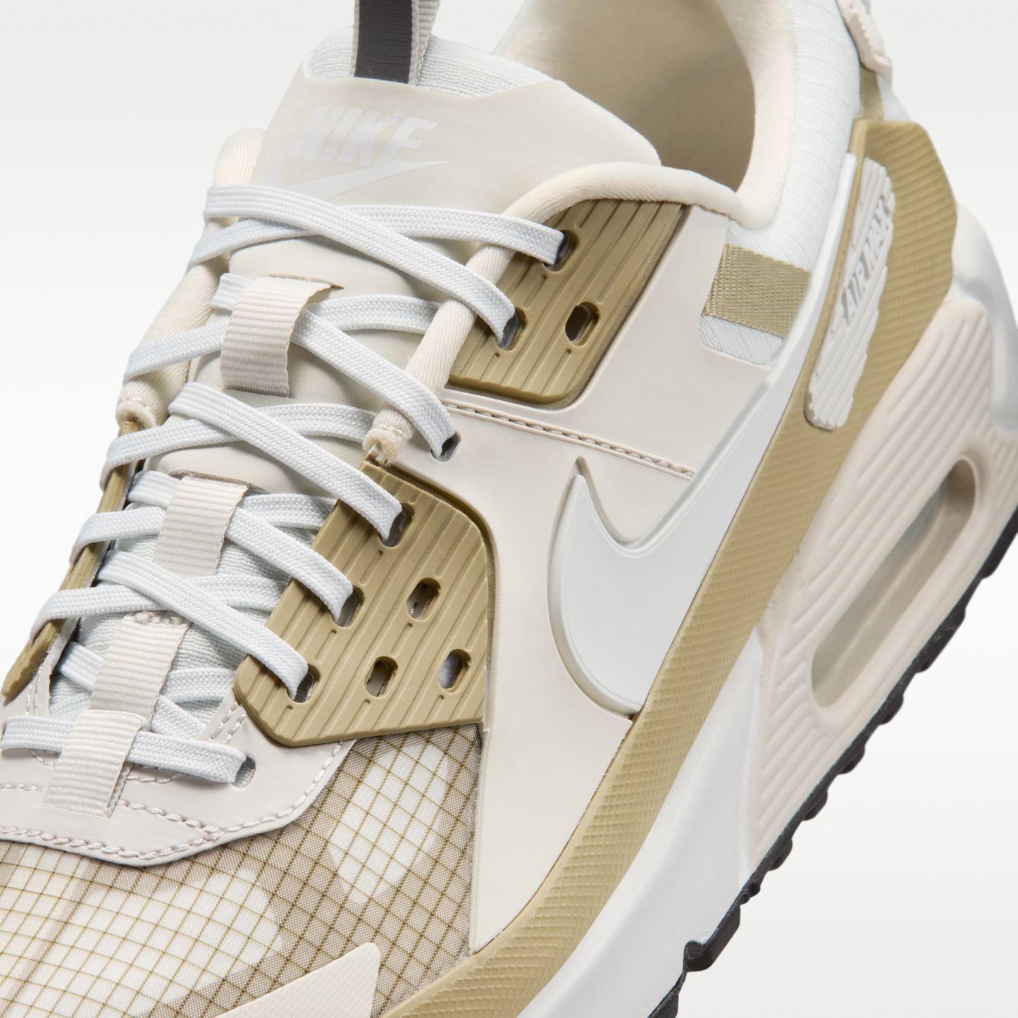 Nike Air Max 90 Drift - Light Bone/Neutral Olive/Μαύρο/Off White - 7