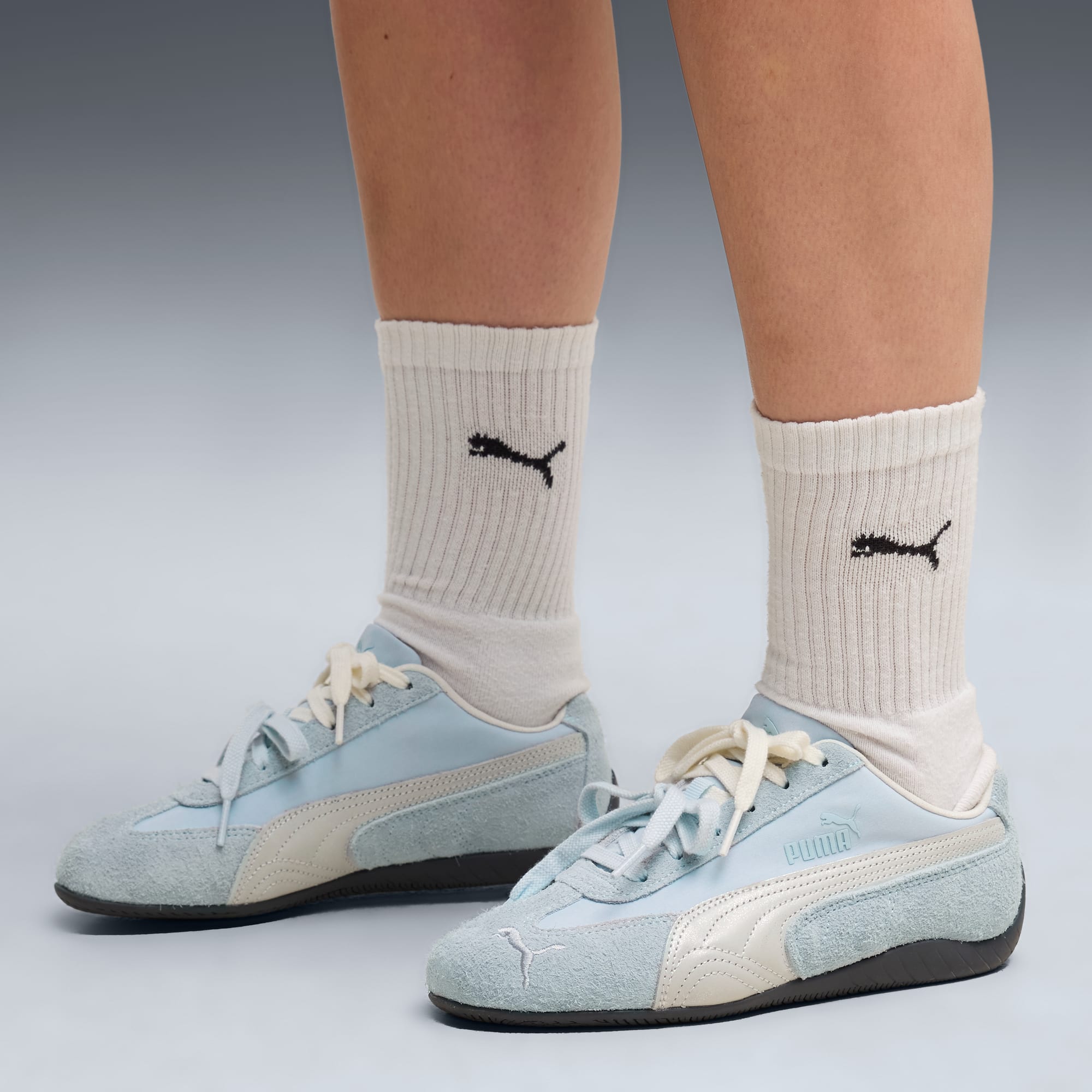 Speedcat Brushed Luxe Sneakers Damen - Aqua Glow-Moody Gray