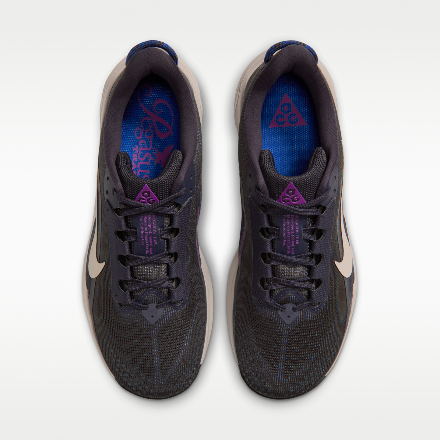 Nike ACG Pegasus Trail - Gridiron/Racer Blue/Vivid Purple/Cream II - 4