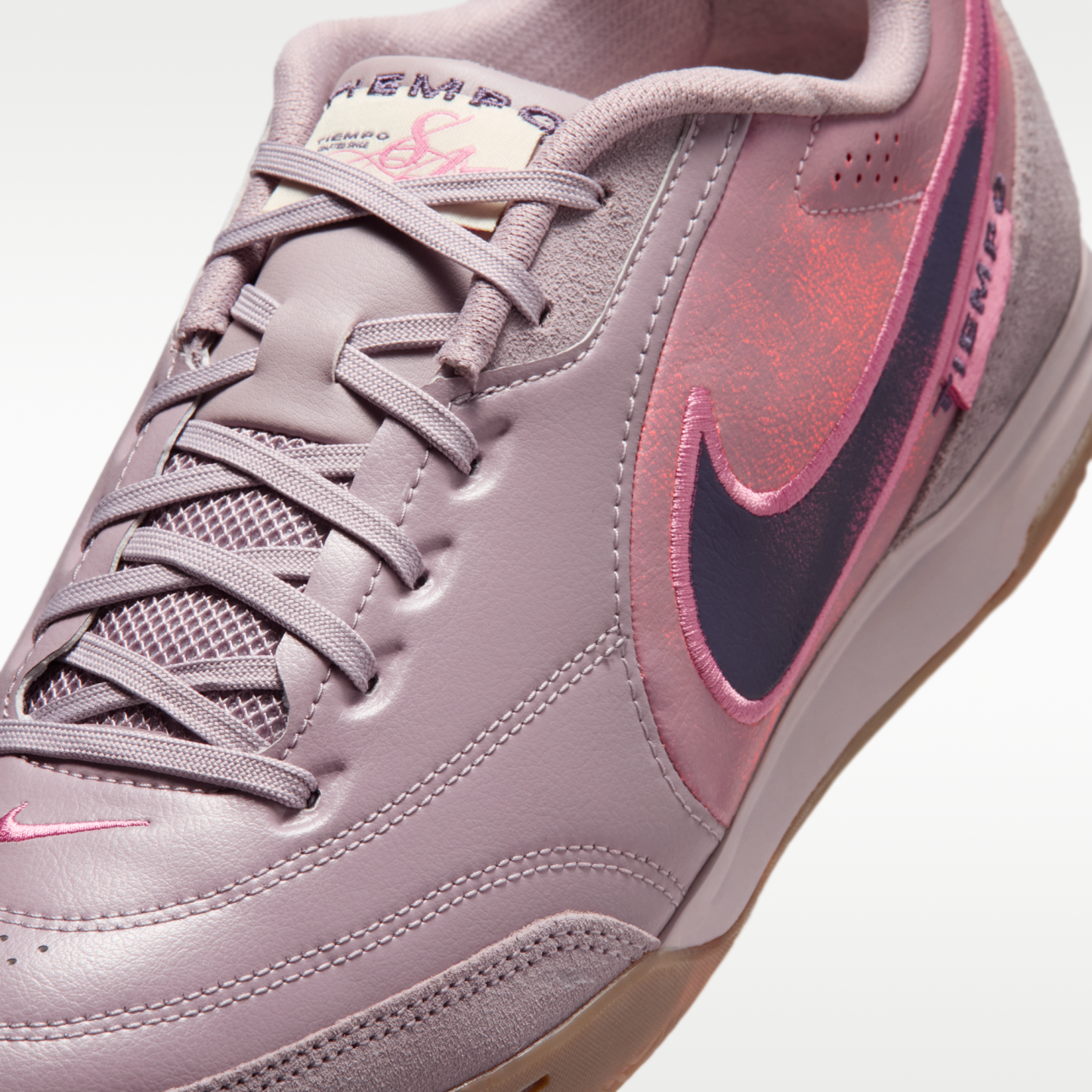 Nike Tiempo Streetgato PRM - Light Violet Ore/Gum Dark Brown/Peony - 7