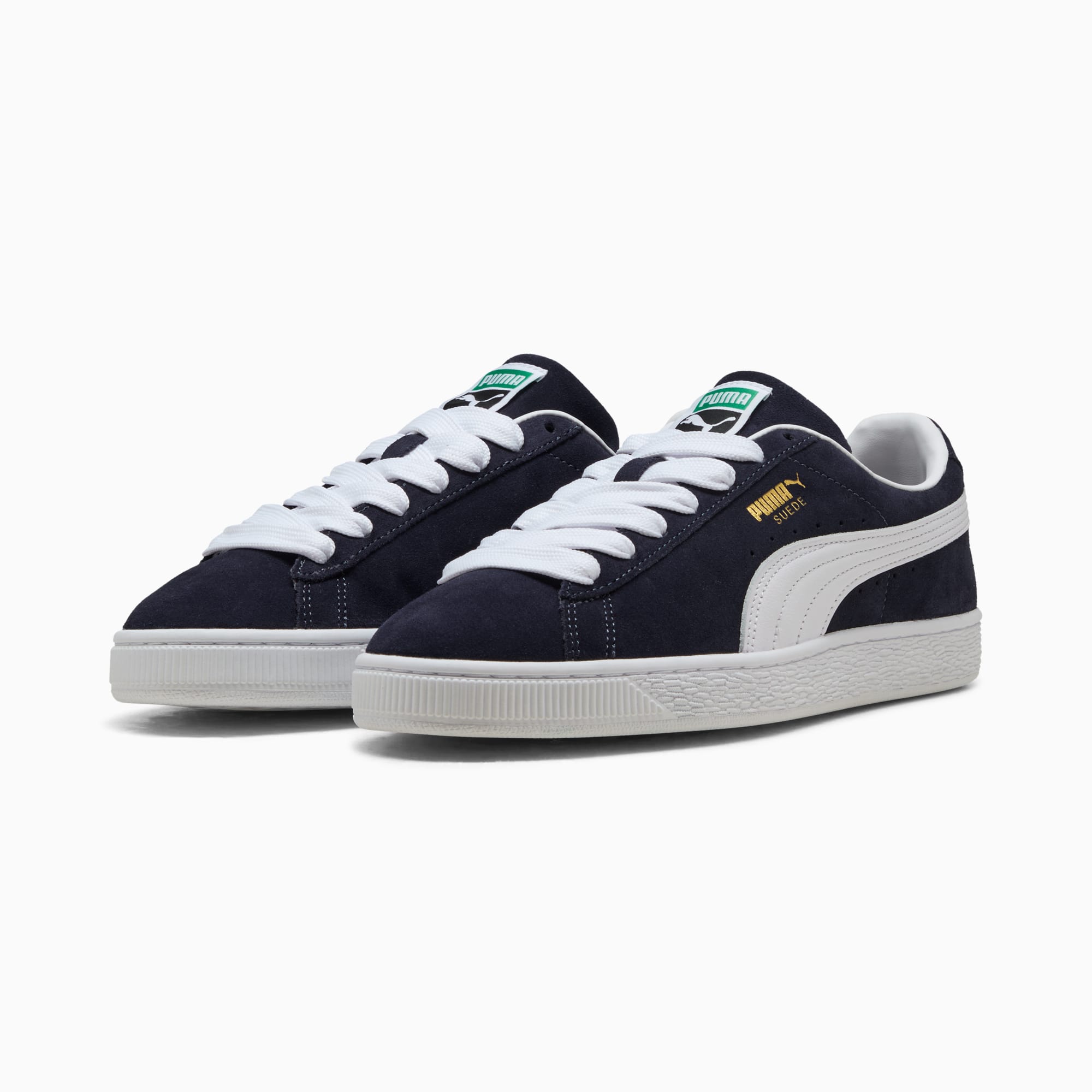 Suede Classic Sneakers Unisex - PUMA Navy-PUMA White