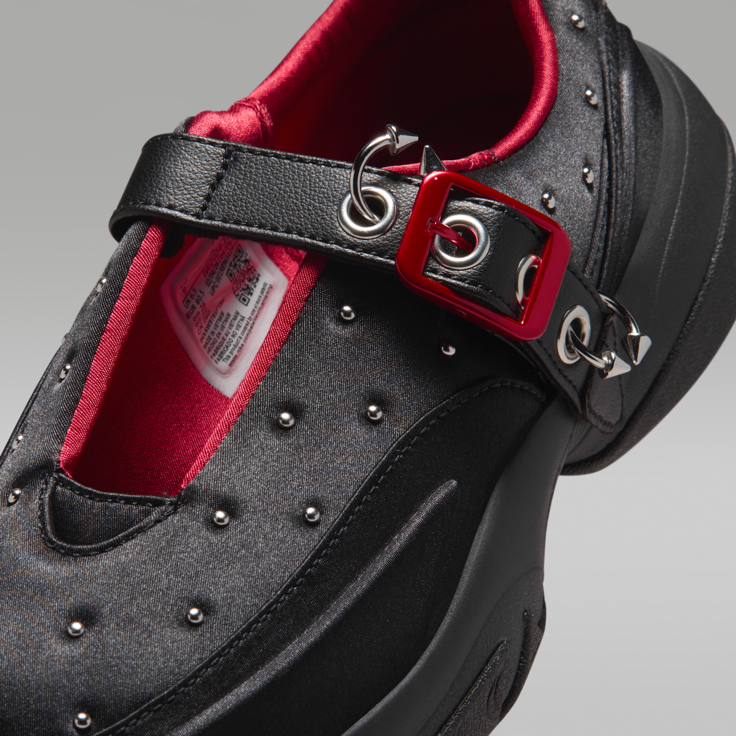 Jordan Pointe - Λευκό/Μαύρο/Metallic Silver/University Red - 7