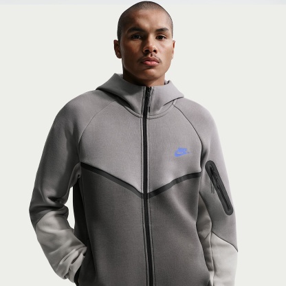 Nike Tech - Nike Tech Windrunner-Jacke aus Fleece mit durchgehendem Reißverschluss (Herren)