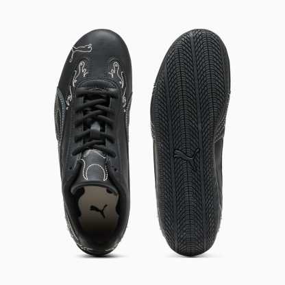 Speedcat Verzierte Sneakers Unisex - PUMA Black-Frosted Ivory