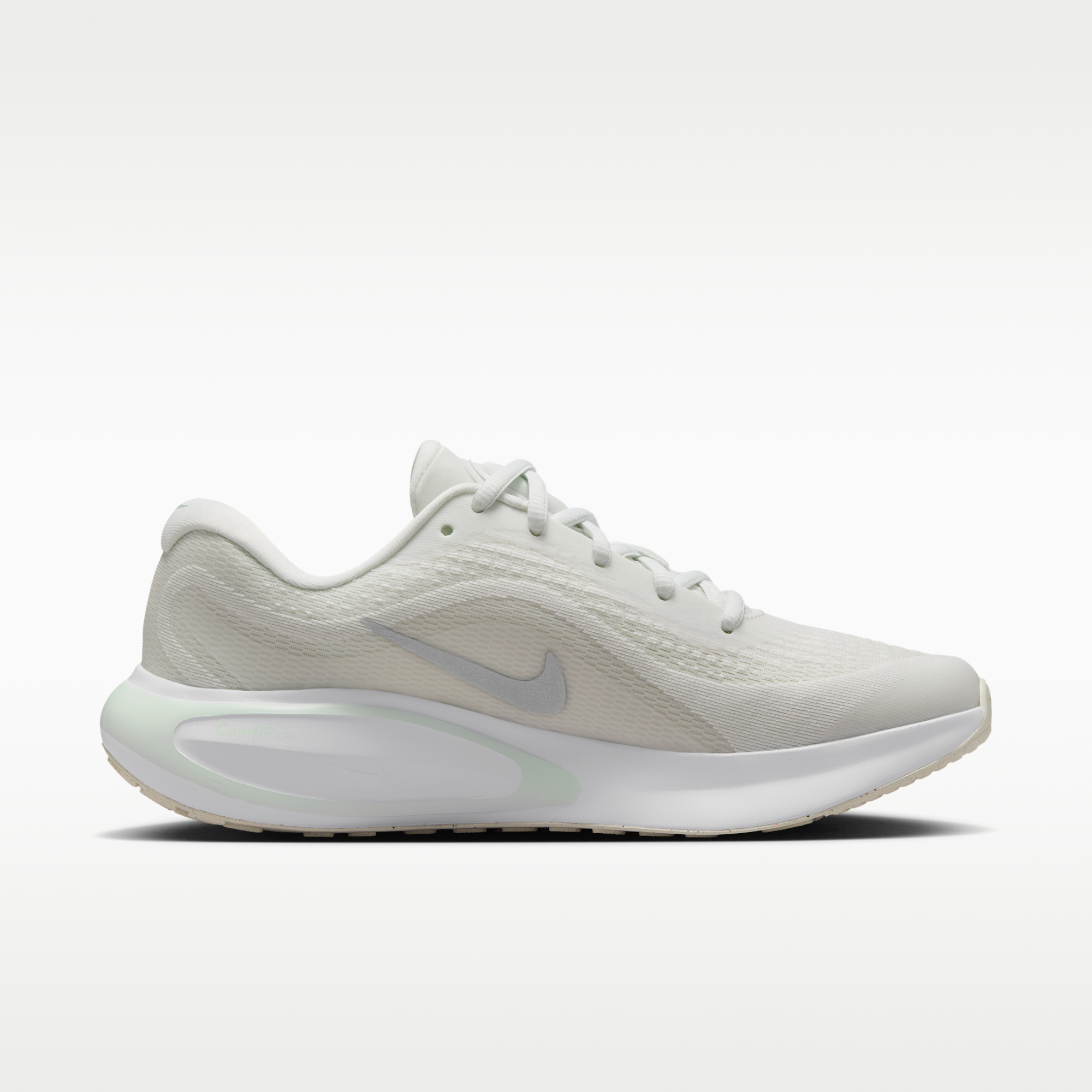 Nike Journey Run - Summit White/Barely Green/Λευκό/Metallic Silver - 3
