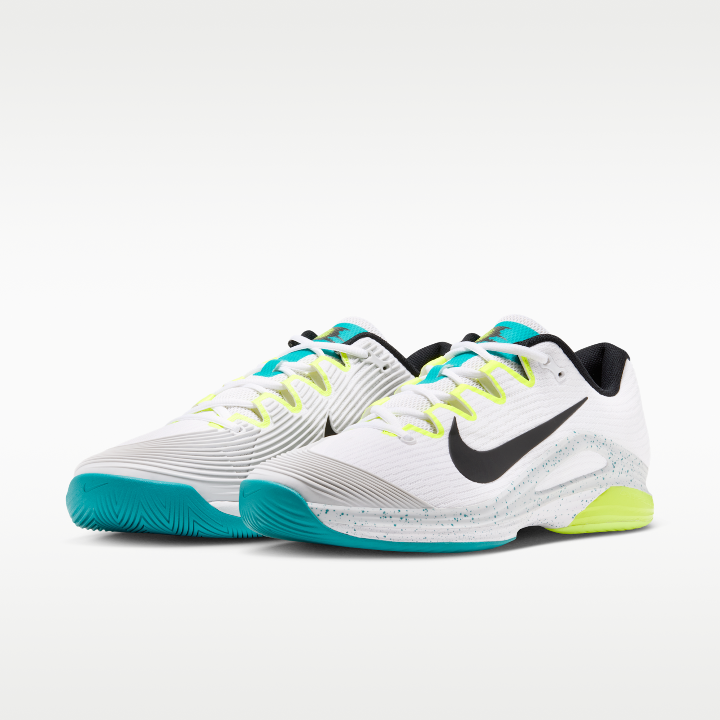 Nike Vapor 12 - Λευκό/Volt/Energy/Μαύρο - 5