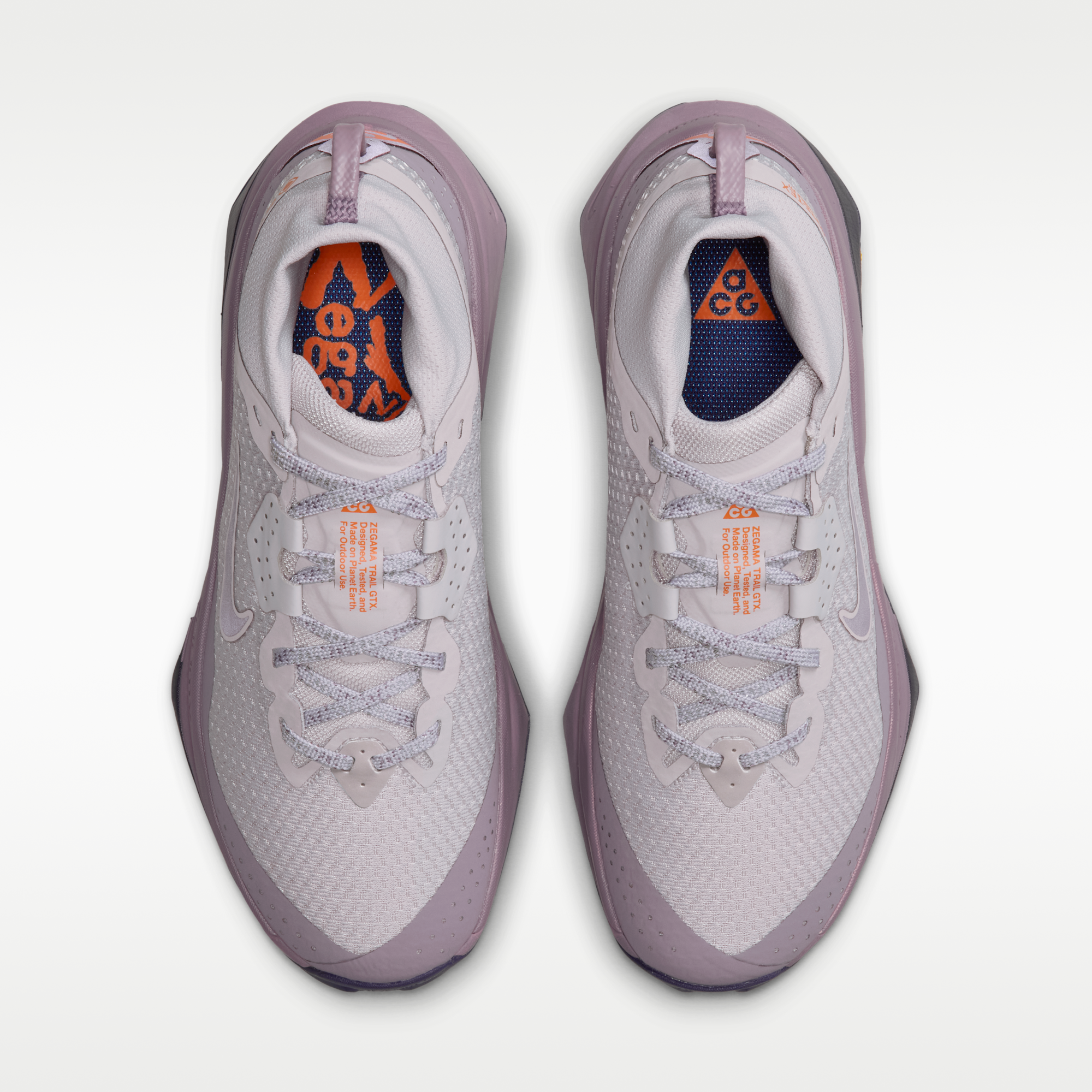 ACG Zegama Trail GORE-TEX - Silver Lilac/Purple Dynasty/Safety Orange/Violet Dust - 4
