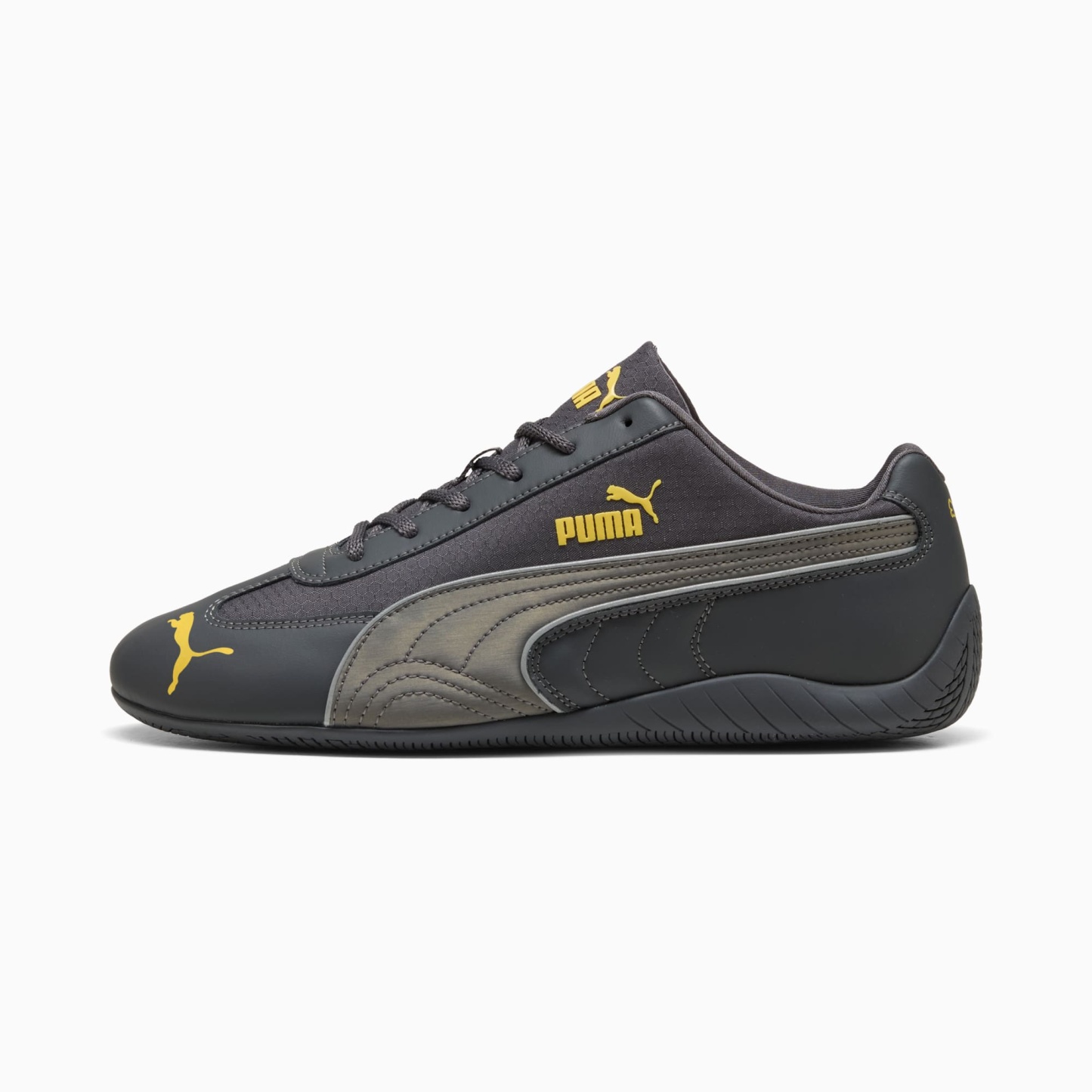Speedcat Sneakers Unisex - Moody Gray-Bright Mango Yellow