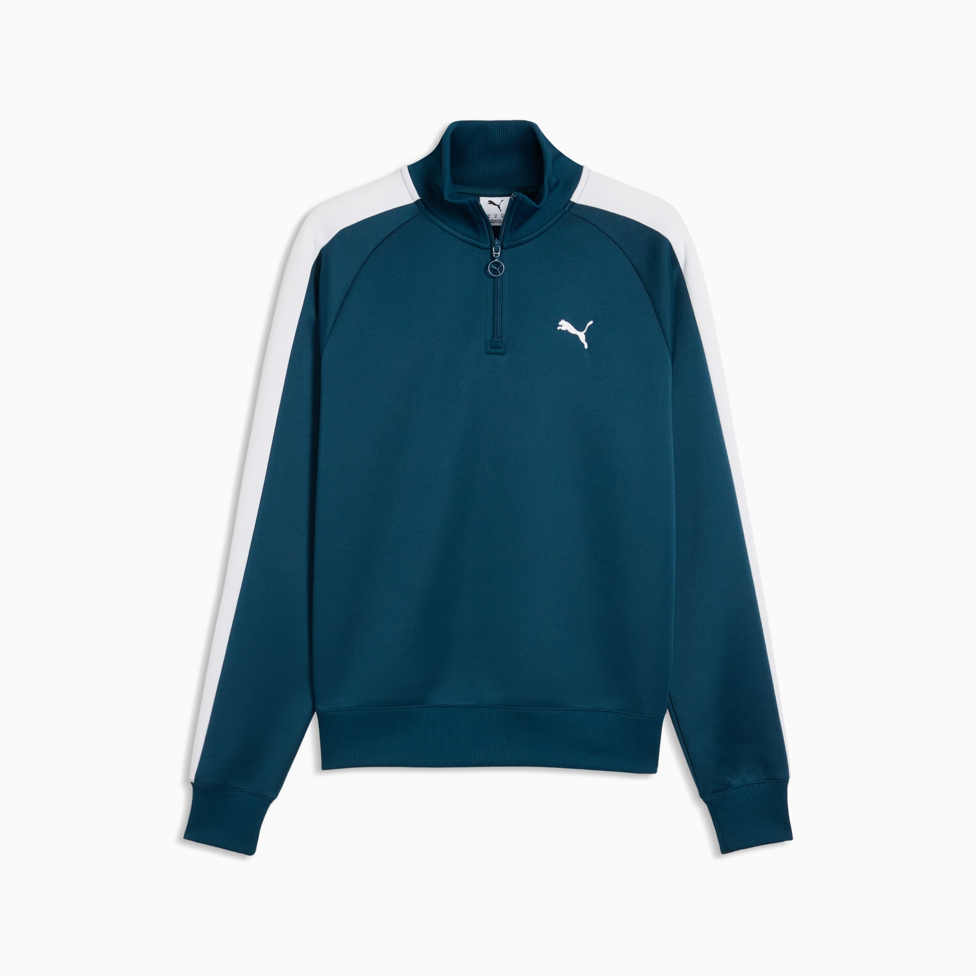 T7 Always On Trainingsjacke mit Reißverschluss bis zum Hals Herren - Midnight Petrol