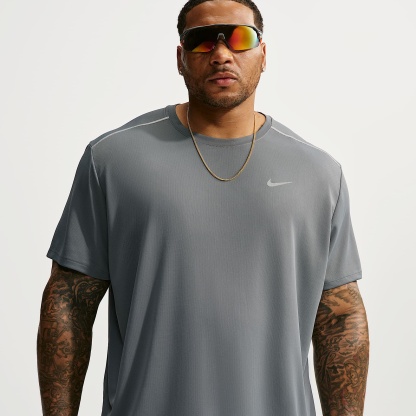 Nike Miler - Nike Miler Dri-FIT Kurzarm-Laufoberteil für Herren