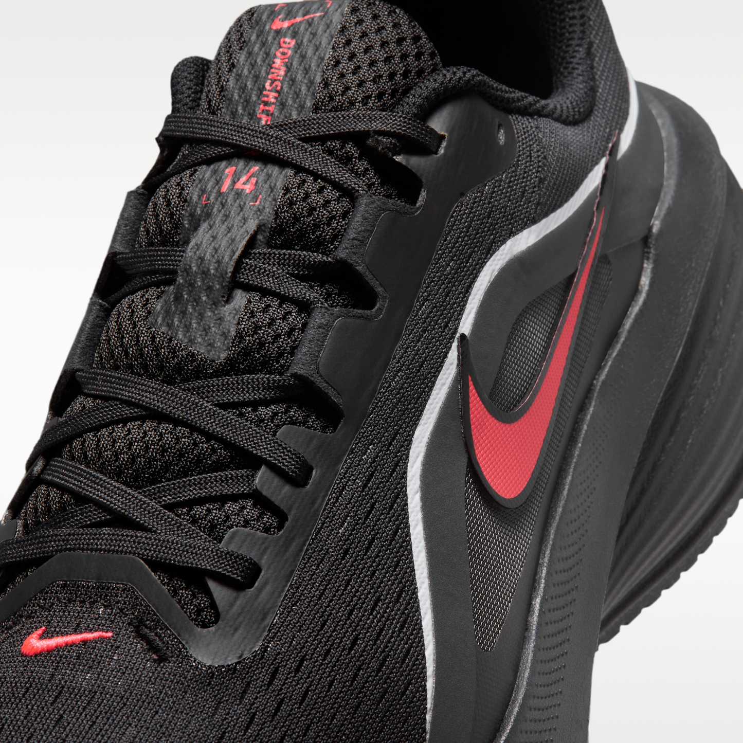 Nike Downshifter 14 - Μαύρο/Anthracite/Λευκό/Red Orbit - 7