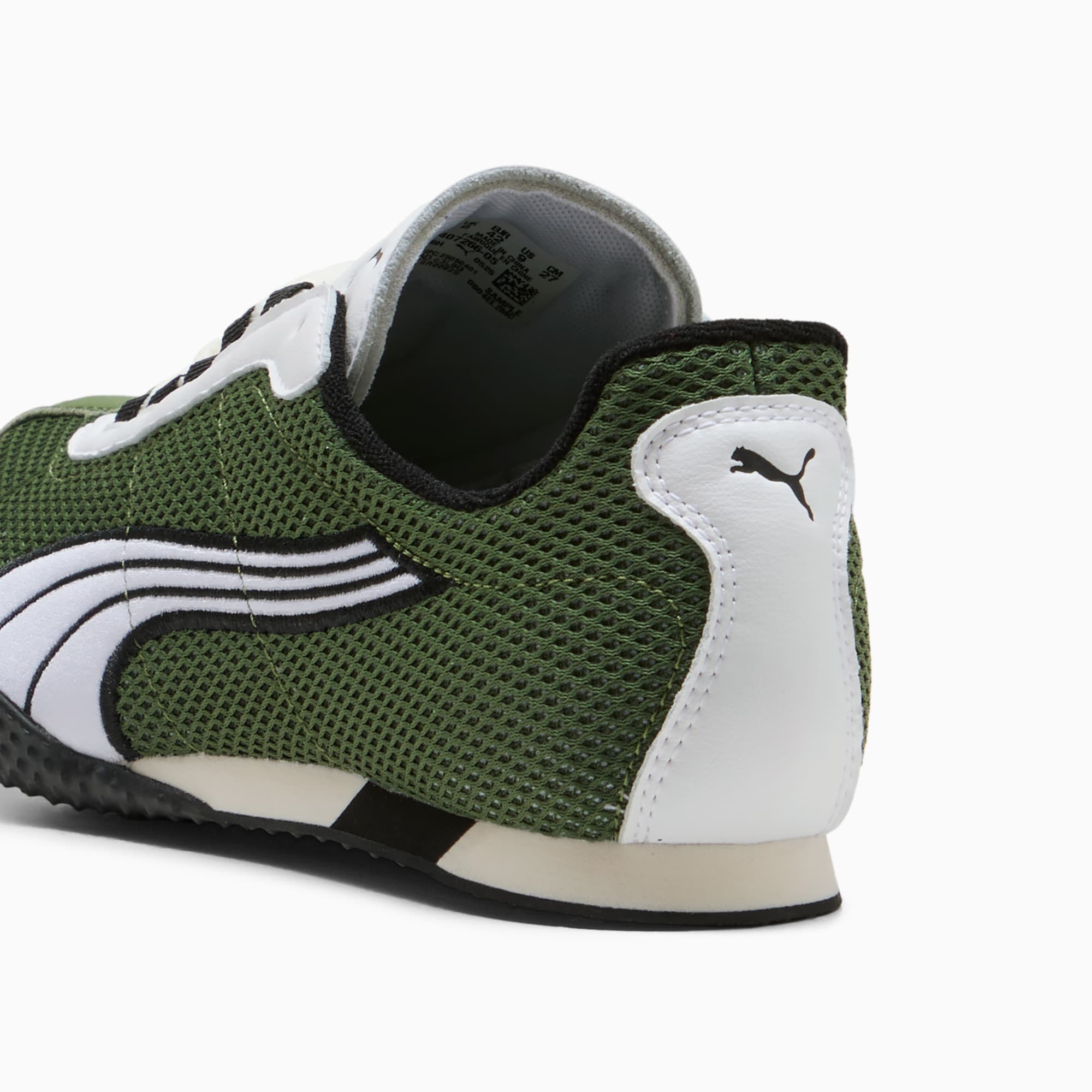 H-Street Mesh Sneakers Unisex - Earthy Green-PUMA Black