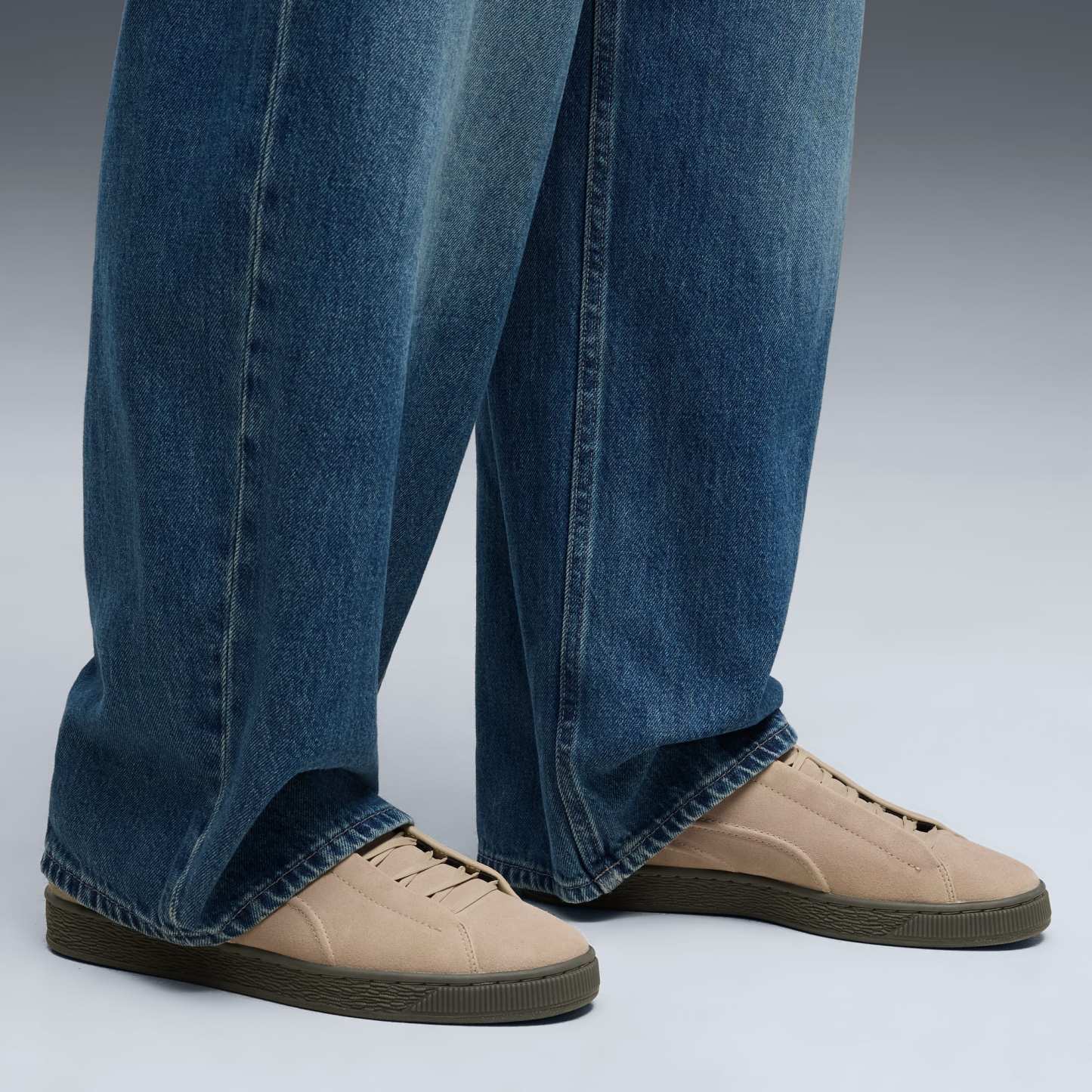 Suede Modern Sneakers Unisex - Birch-Gum