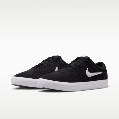 Nike Charge Suede - Μαύρο/Μαύρο/Λευκό - 5