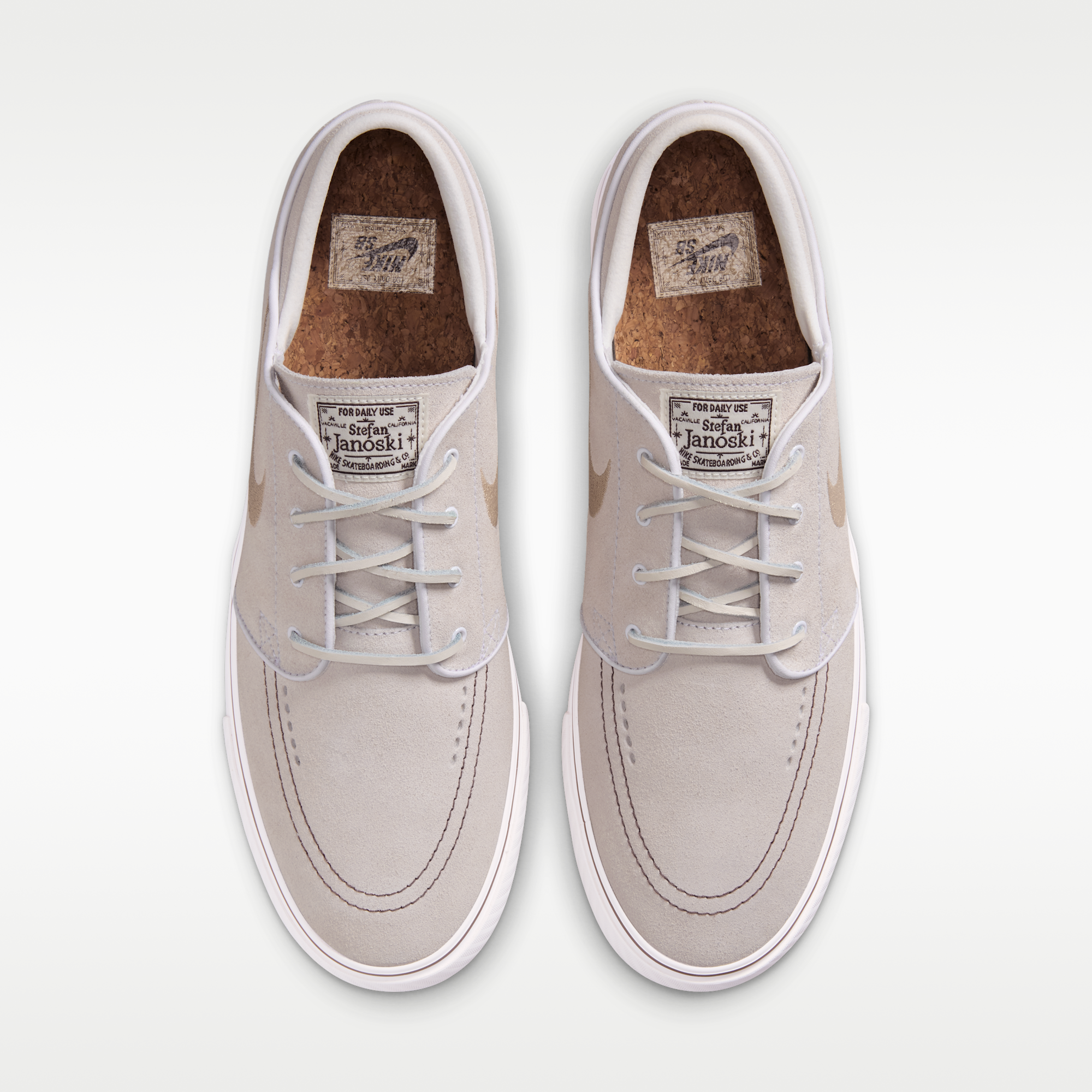Nike SB Zoom Janoski OG+ - Λευκό/Sail/Light Chocolate/Linen - 4