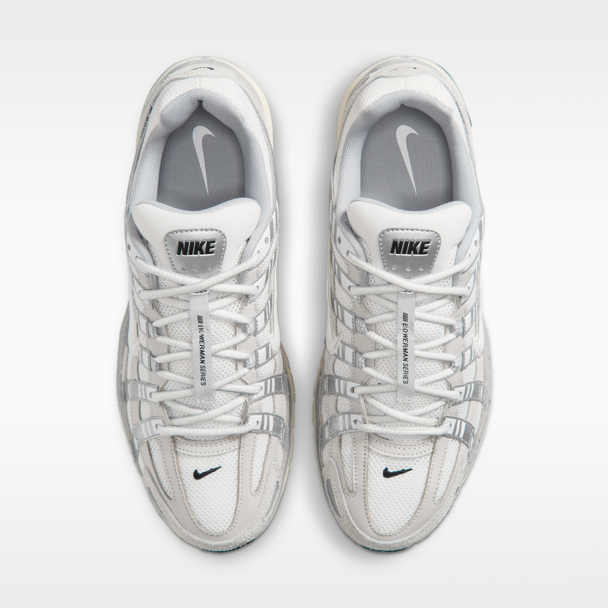 Nike P-6000 - Light Bone/Pale Ivory/Μαύρο/Sail - 4