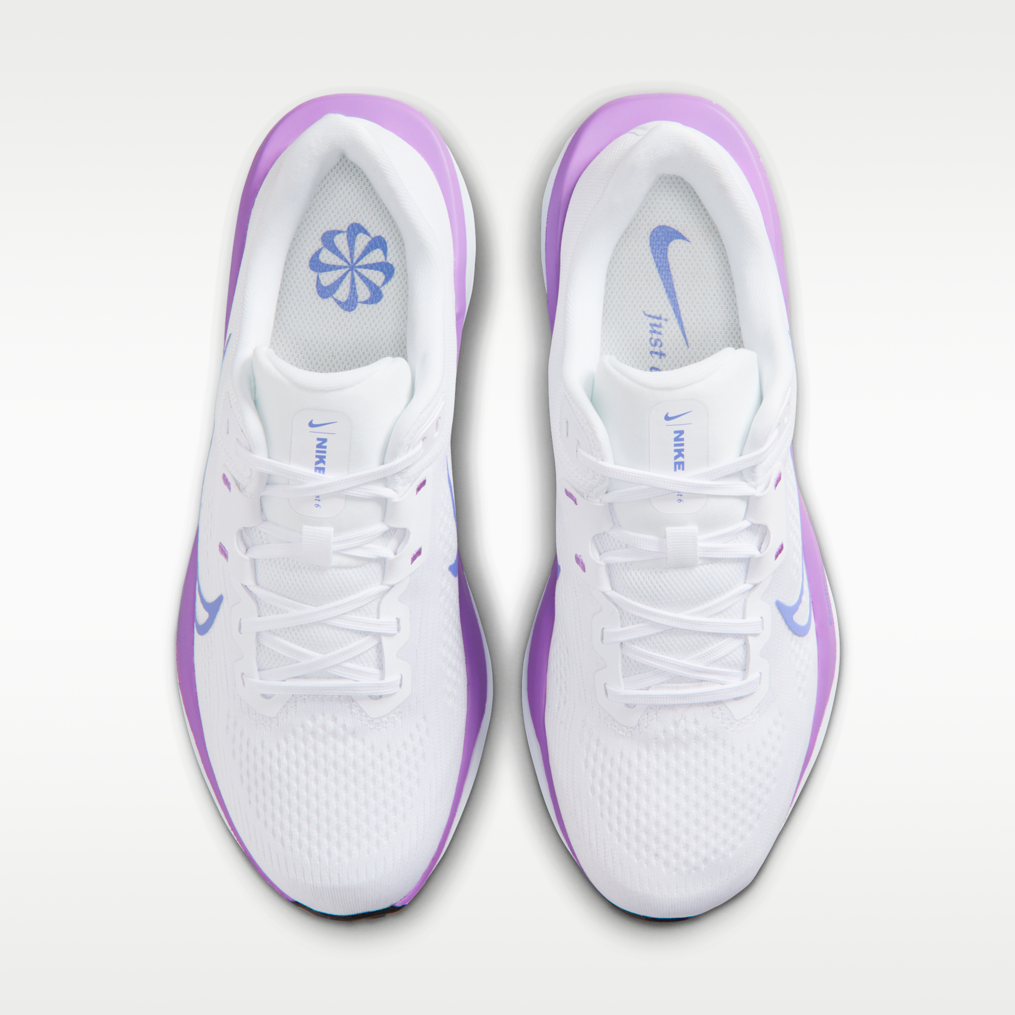 Nike Quest 6 - Λευκό/Μαύρο/Bright Violet/Sapphire - 4