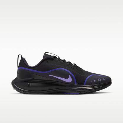 Nike Revolution 8 Utility - Μαύρο/Persian Violet/Gridiron/Purple Pulse - 3