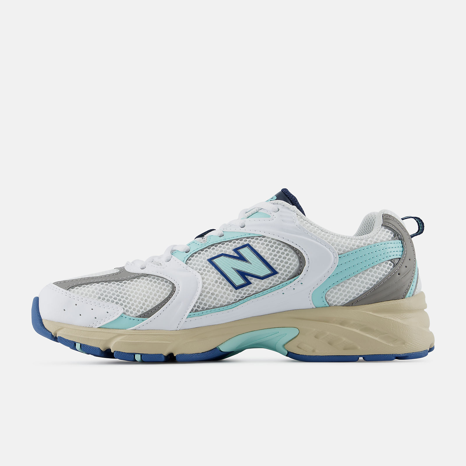 New Balance 530 FC Porto​ - WHITE con Blue Light y SILVER METALLIC - U5309FC