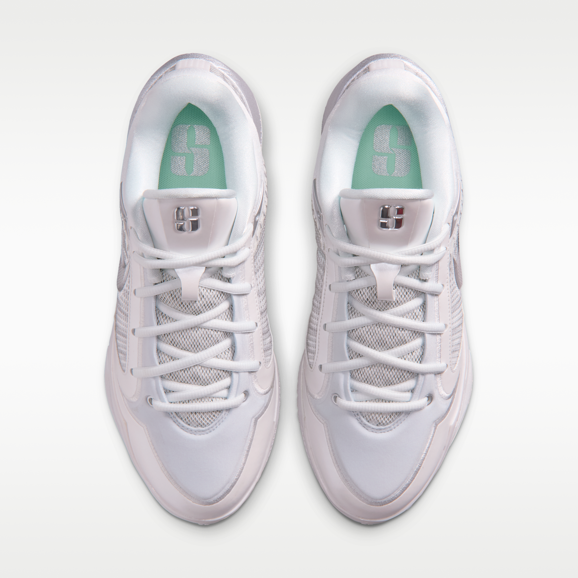 Sabrina 4 - Summit White/Μαύρο/Metallic Silver - 4