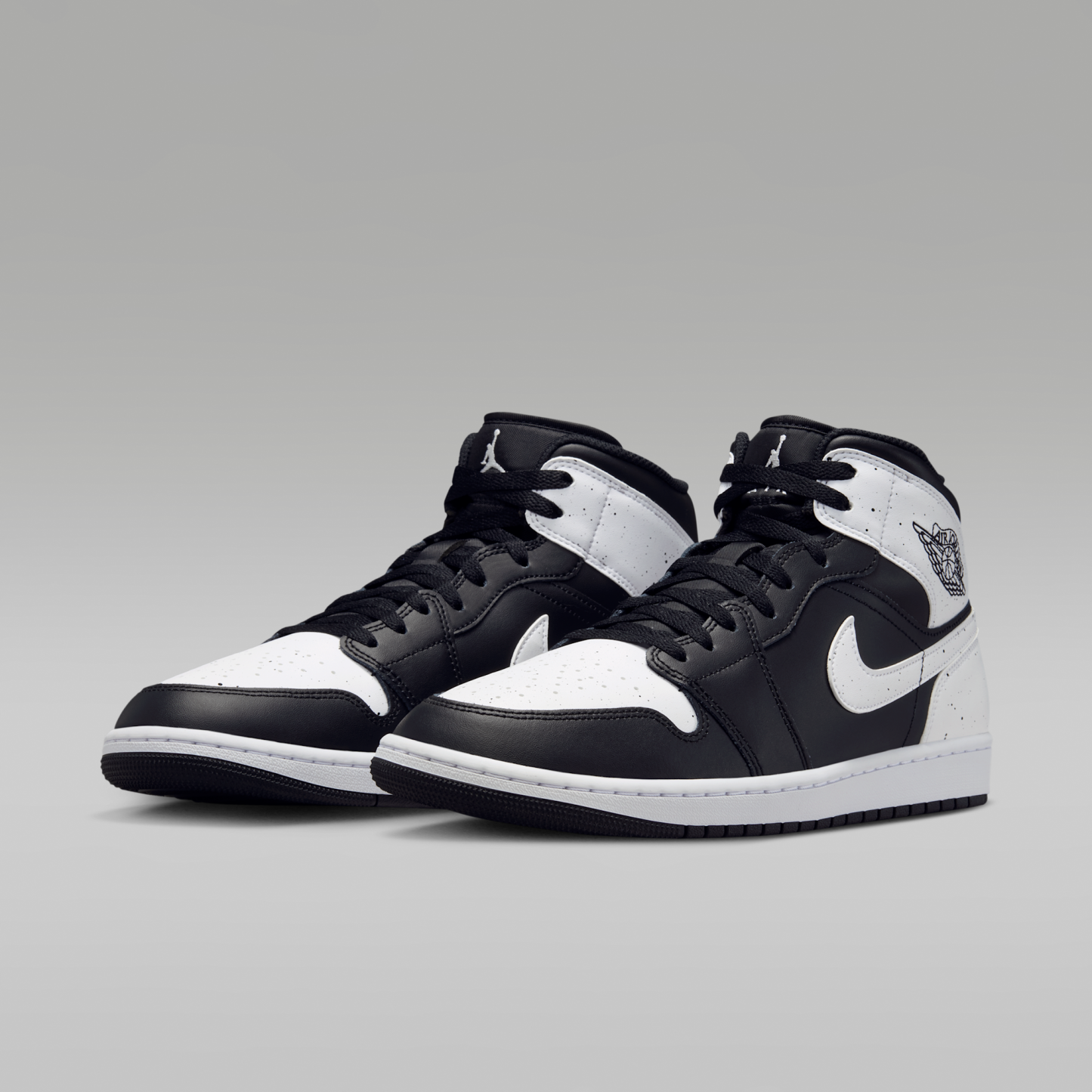 Air Jordan 1 Mid SE - Μαύρο/Μαύρο/Λευκό - 5