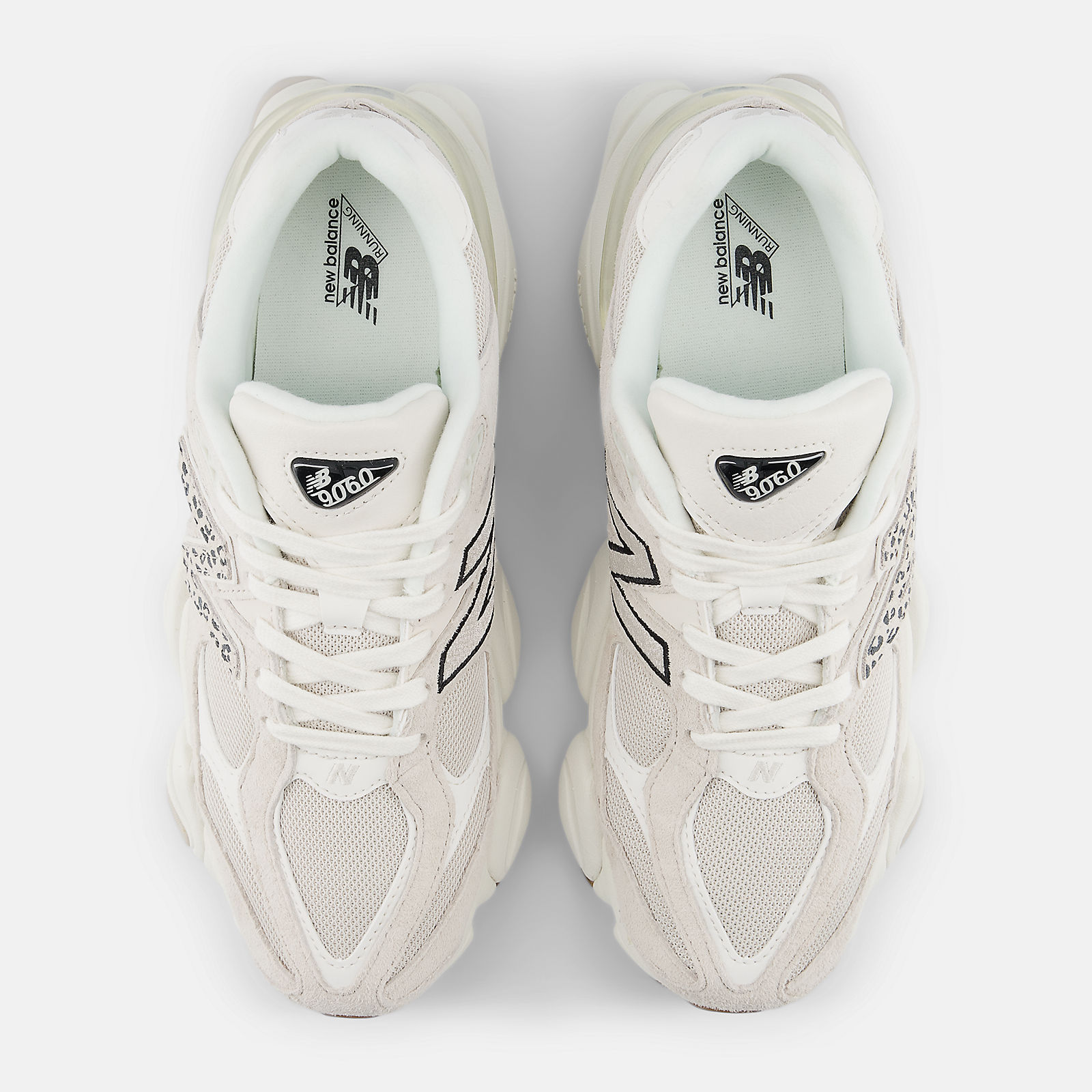 New Balance 9060 - MOONBEAM con SEA SALT y Black - U9060ASP