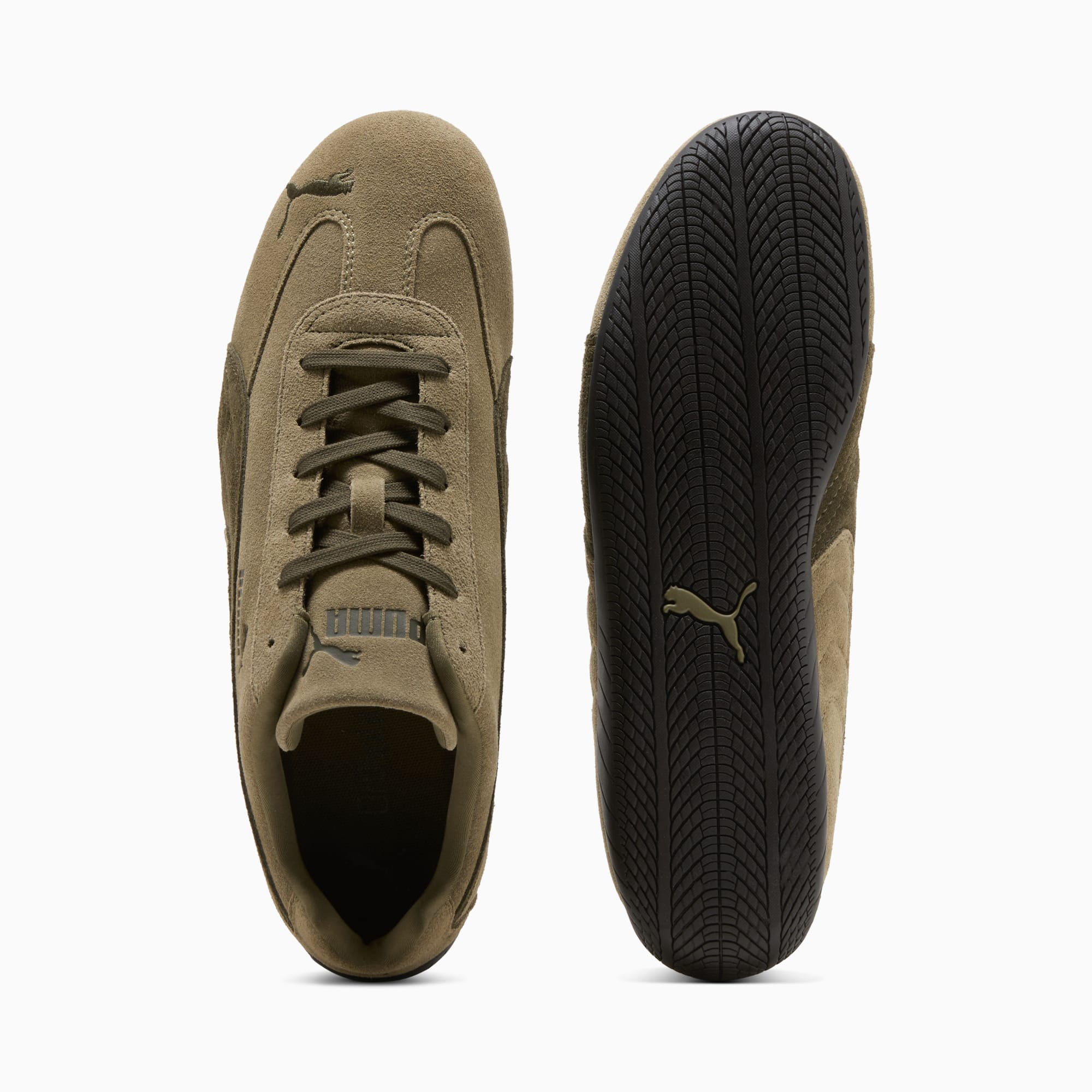 Speedcat OG Sneaker Unisex - Dark Olive-PUMA Black