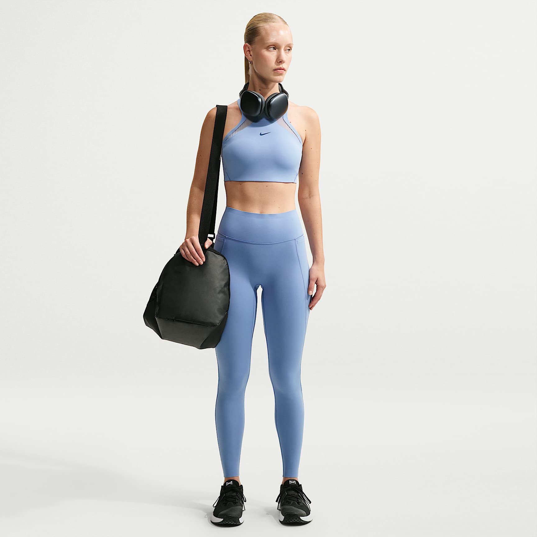 Nike Universa - Nike Universa Leggings in voller Länge mit hohem Bund und ohne Frontnaht (Damen)