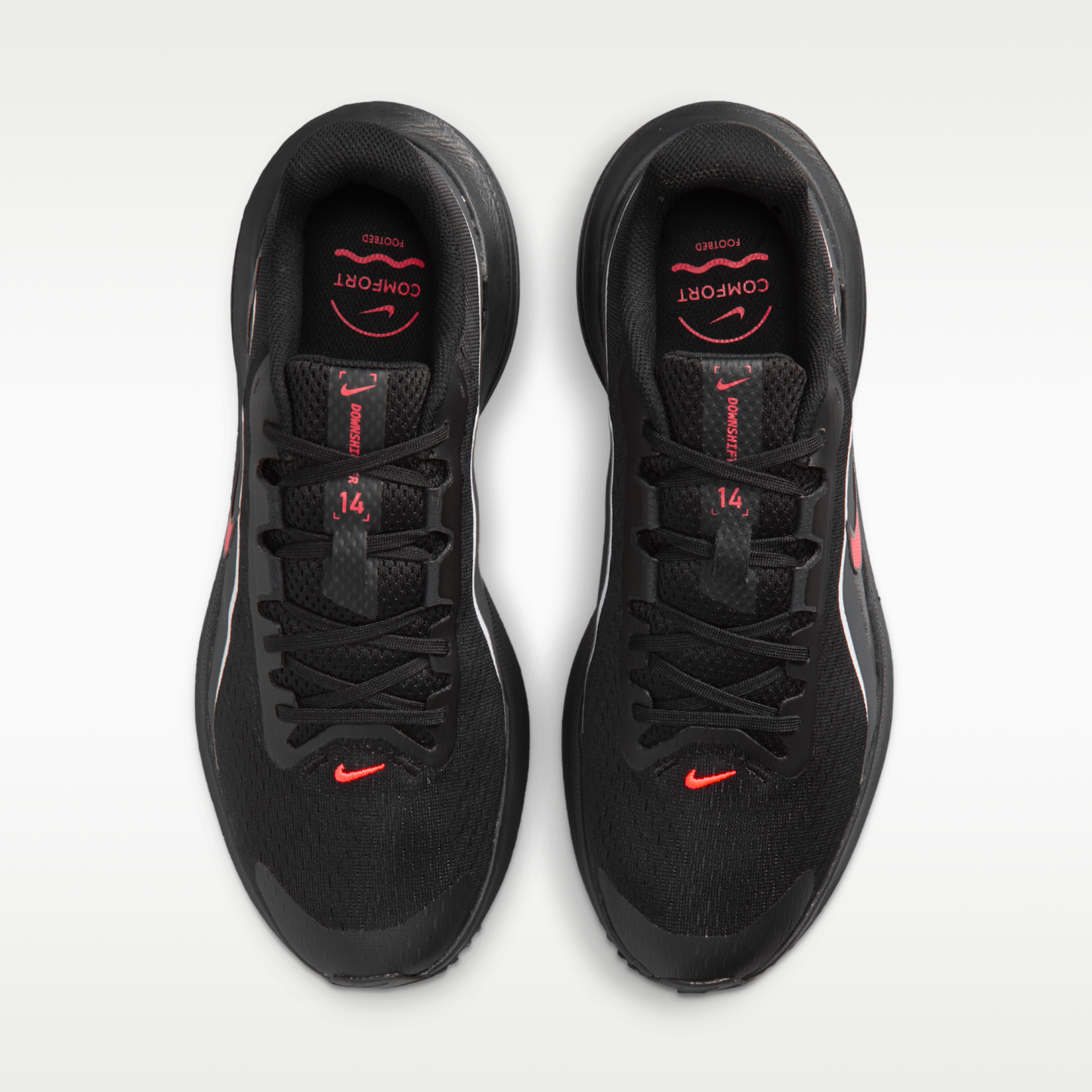 Nike Downshifter 14 - Μαύρο/Anthracite/Λευκό/Red Orbit - 4