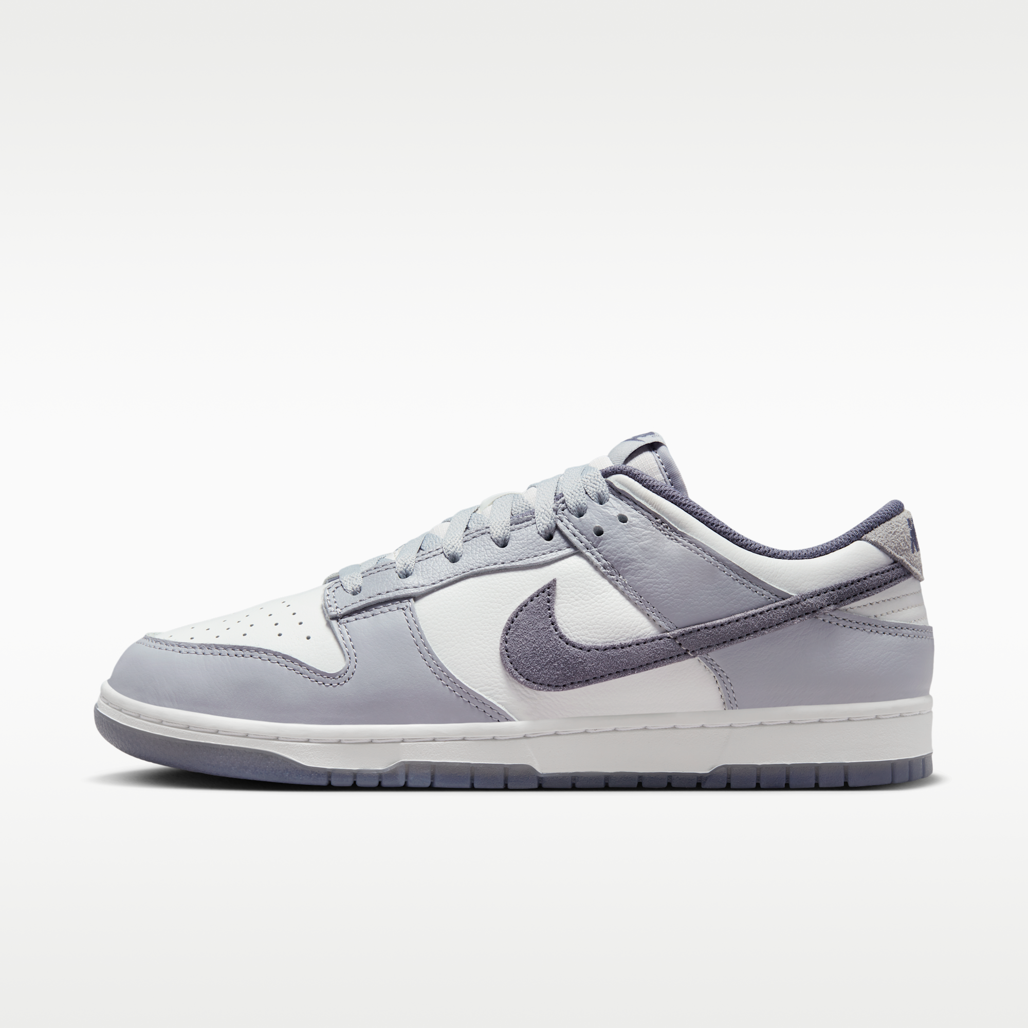 Nike Dunk Low Retro SE Leather/Suede - Λευκό/Platinum Tint/Pure Platinum/Light Carbon - 1