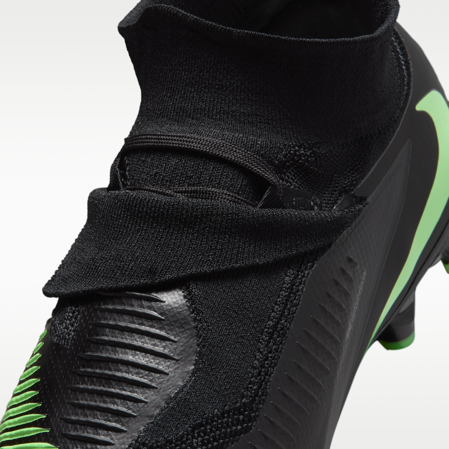 Nike Phantom 6 High Pro - Μαύρο/Μαύρο/Illusion Green - 8