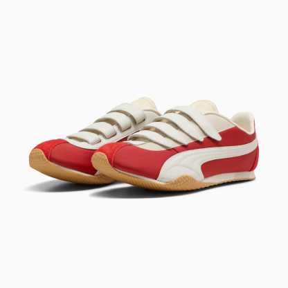 H-Street Strap Sneakers Unisex - Candy Apple-Warm White