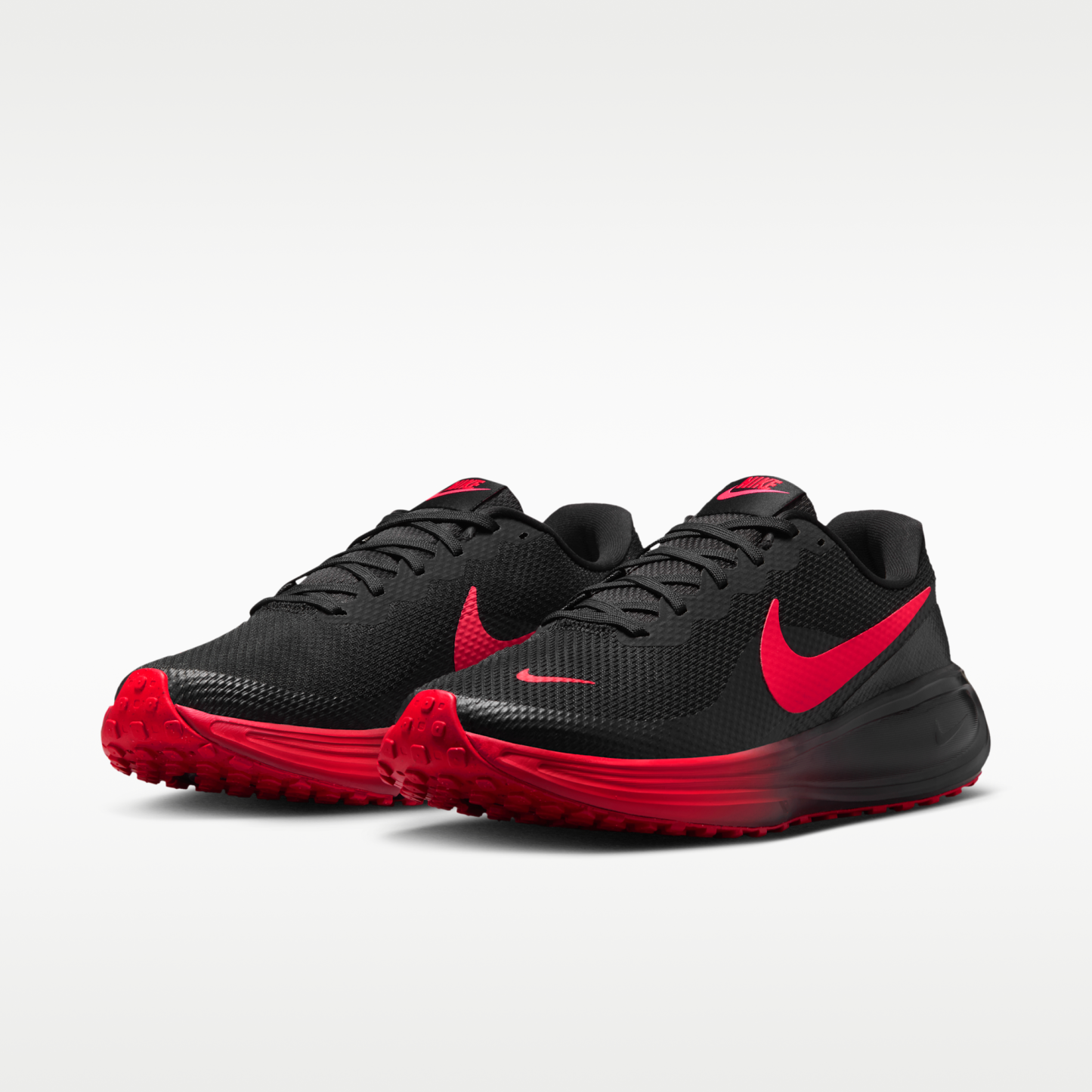 Nike Revolution 8 - Μαύρο/University Red/Red Orbit - 5