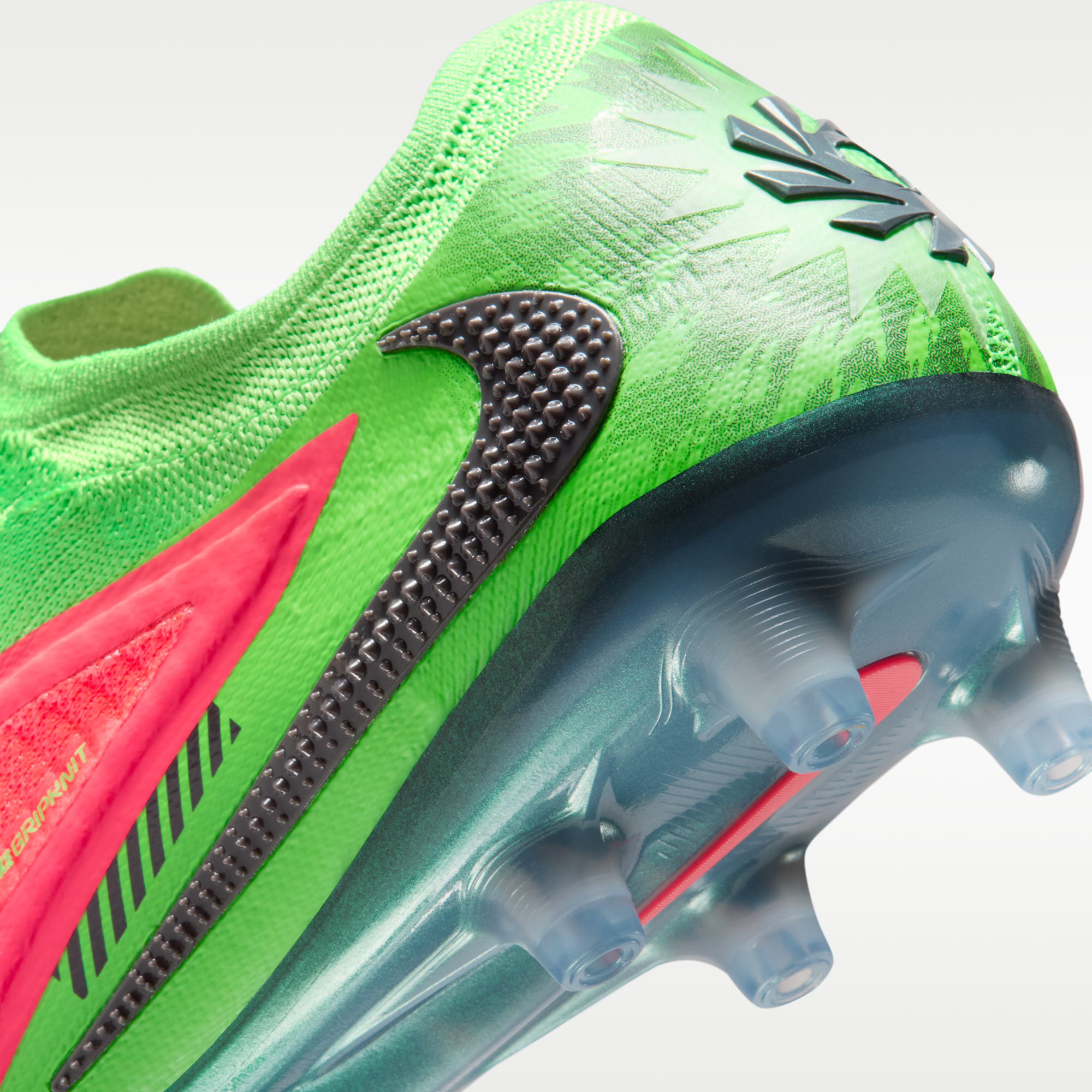 Nike Phantom 6 Low Elite "Erling Haaland" - Hot Punch/Green Strike/Μαύρο - 9